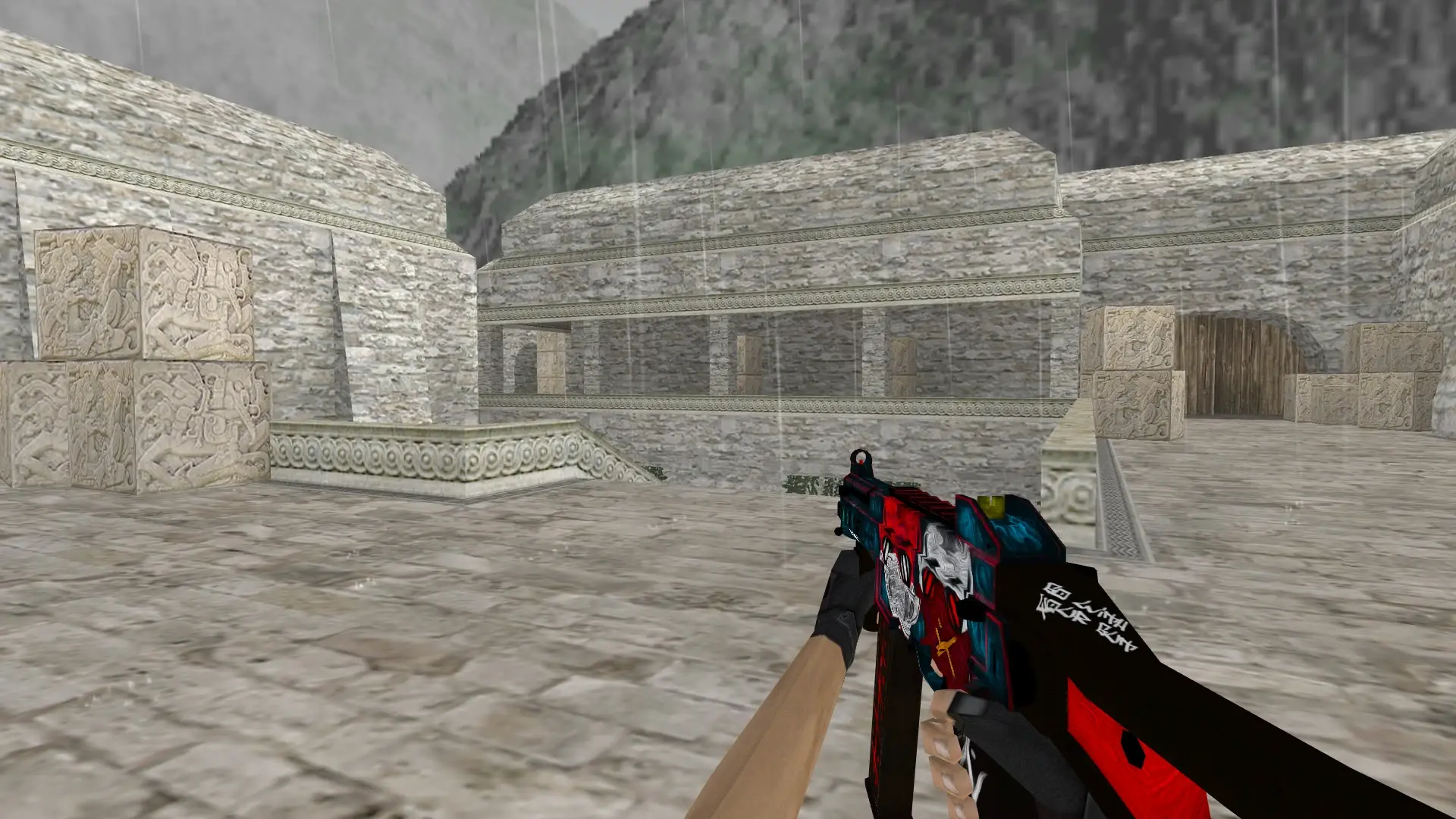 UMP45 Cutter — de_aztec (first person)