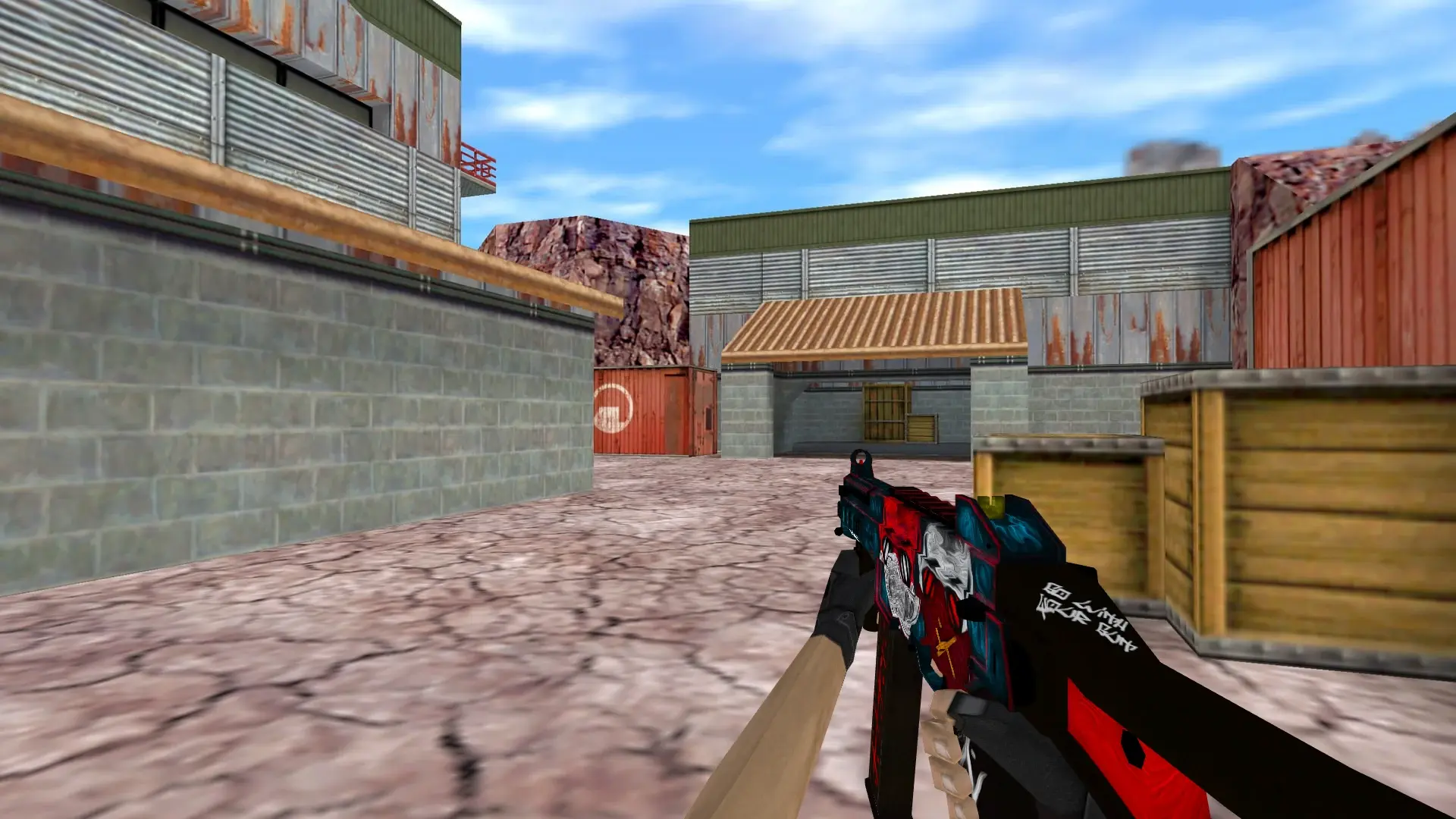 UMP45 Cutter — de_nuke (first person)