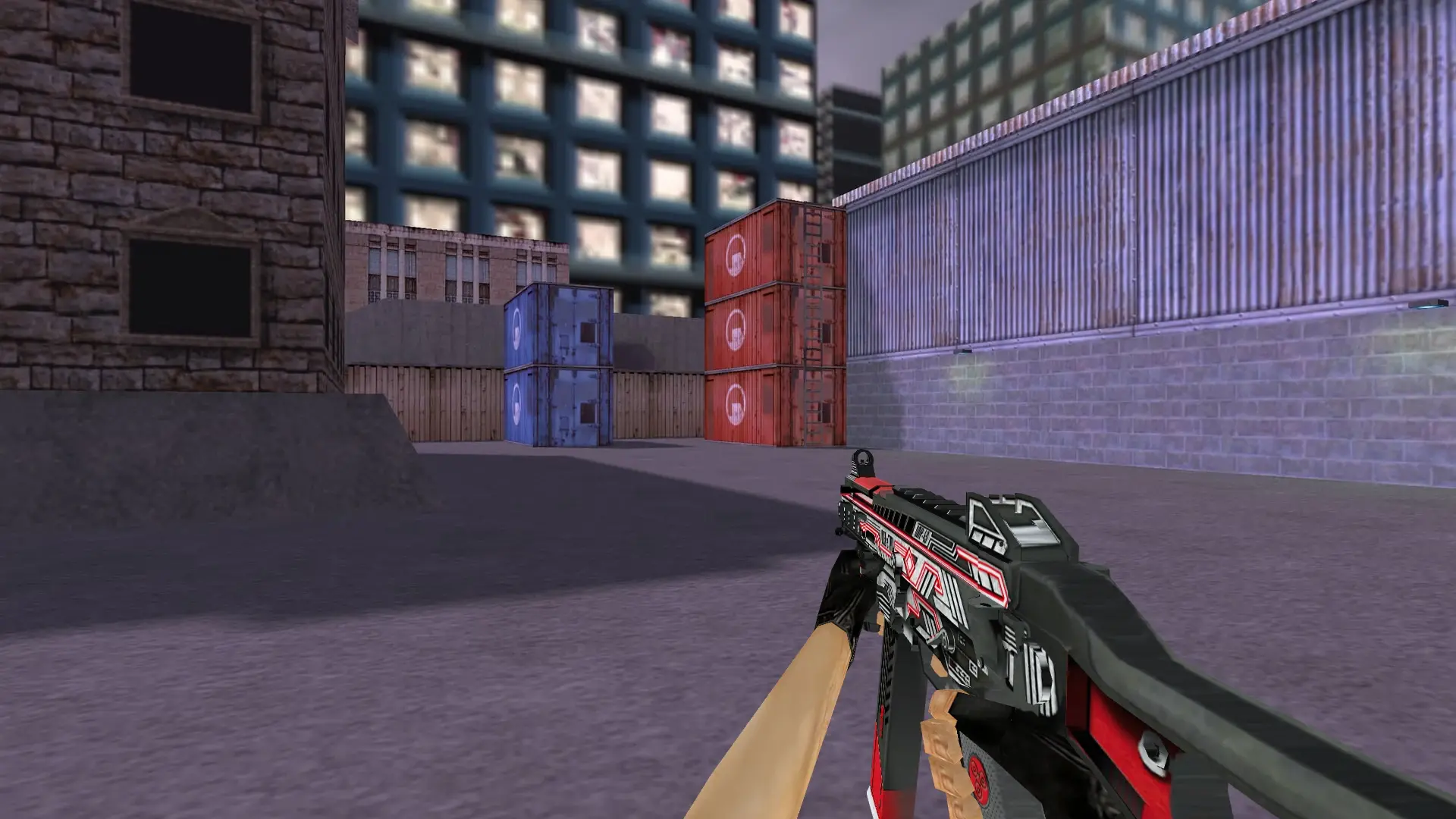 UMP45 Cybernetic — cs_assault (first person)
