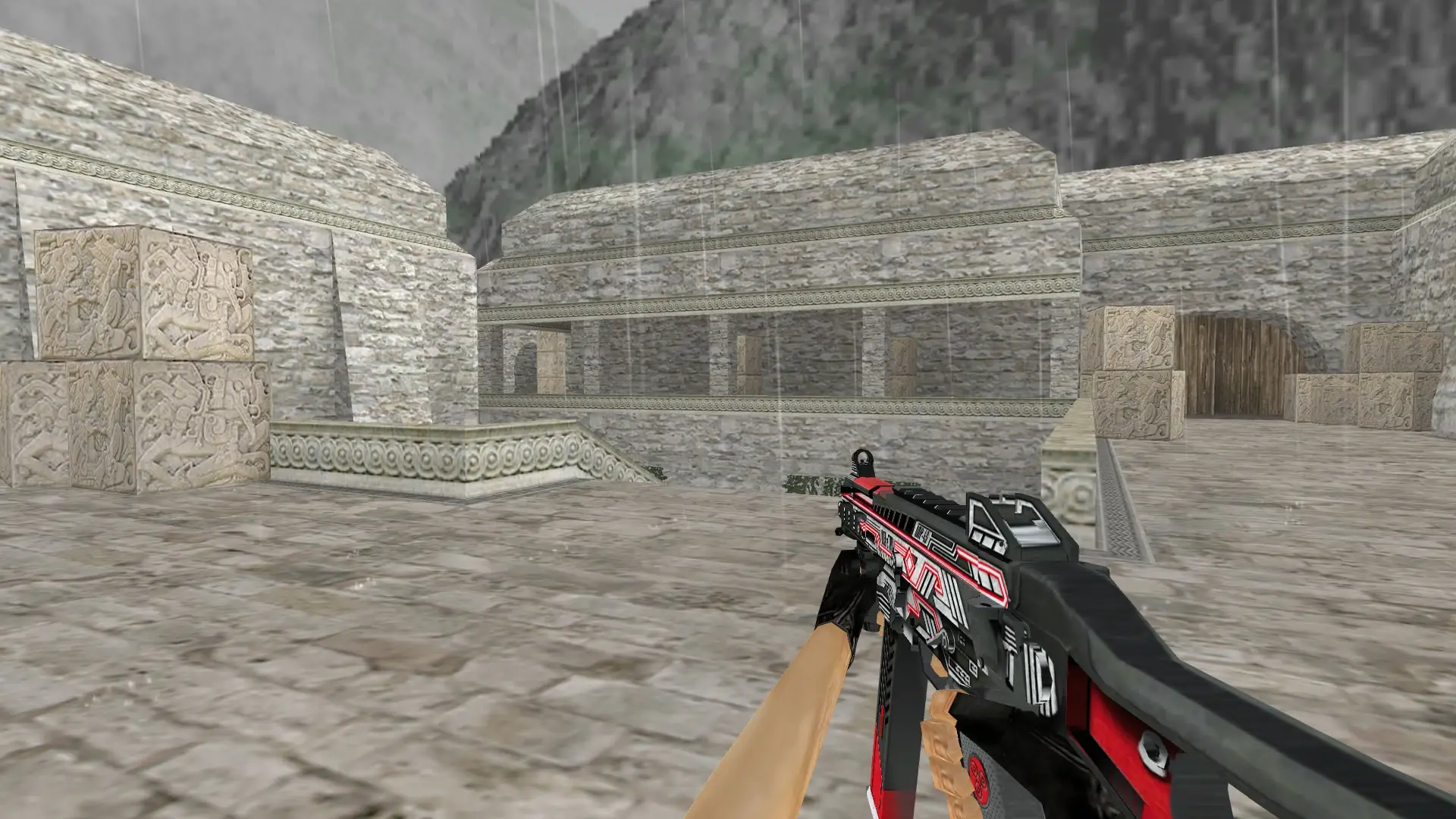 UMP45 Cybernetic — de_aztec (first person)