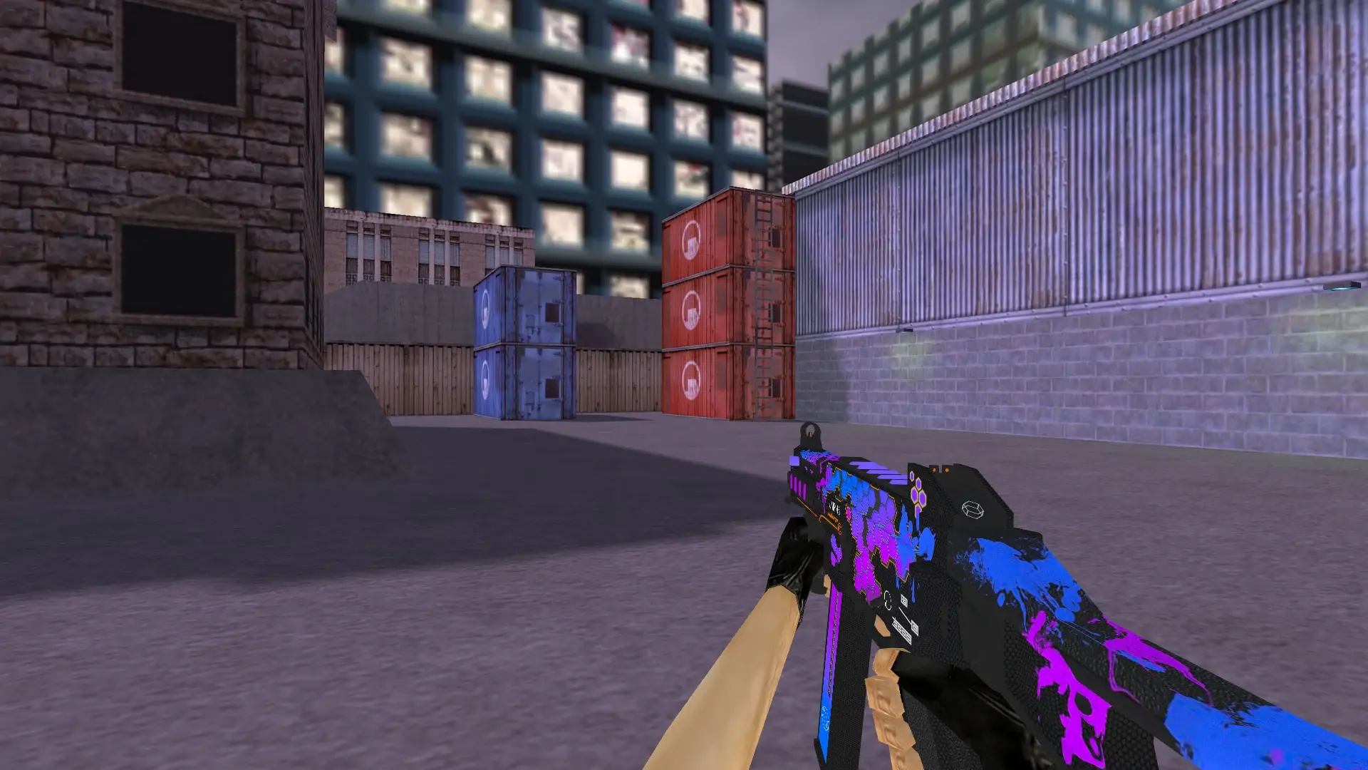 UMP45 Cyberpunk — cs_assault (first person)