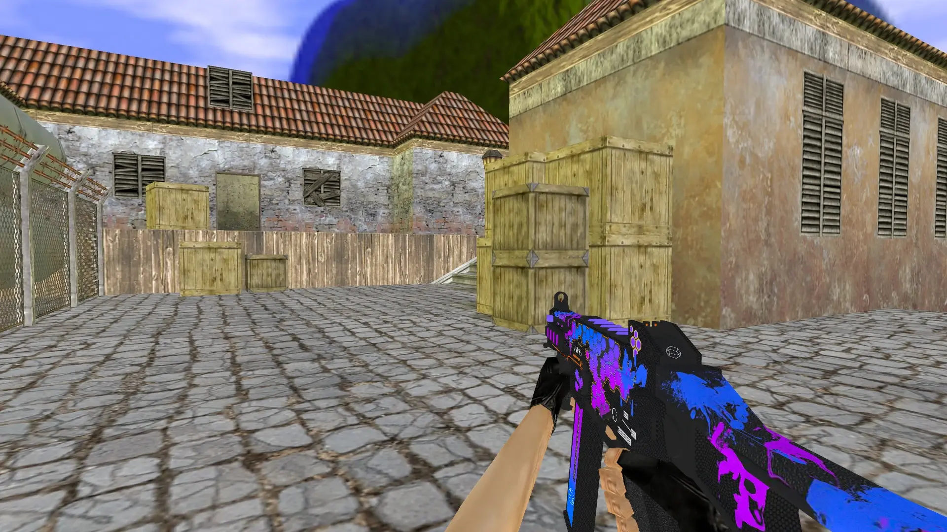 UMP45 Cyberpunk — de_inferno (first person)