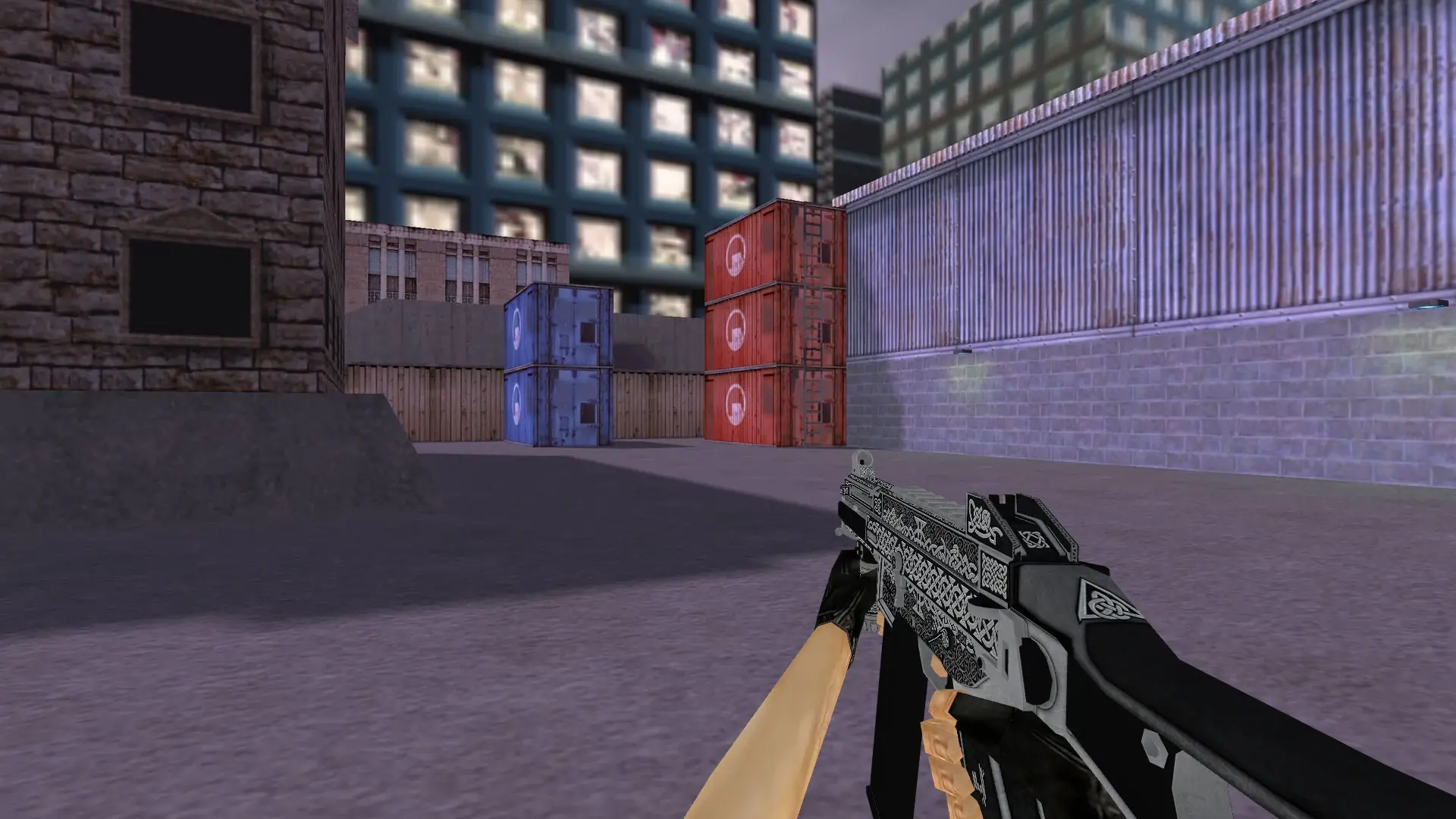 UMP45 Hagalaz — cs_assault (first person)