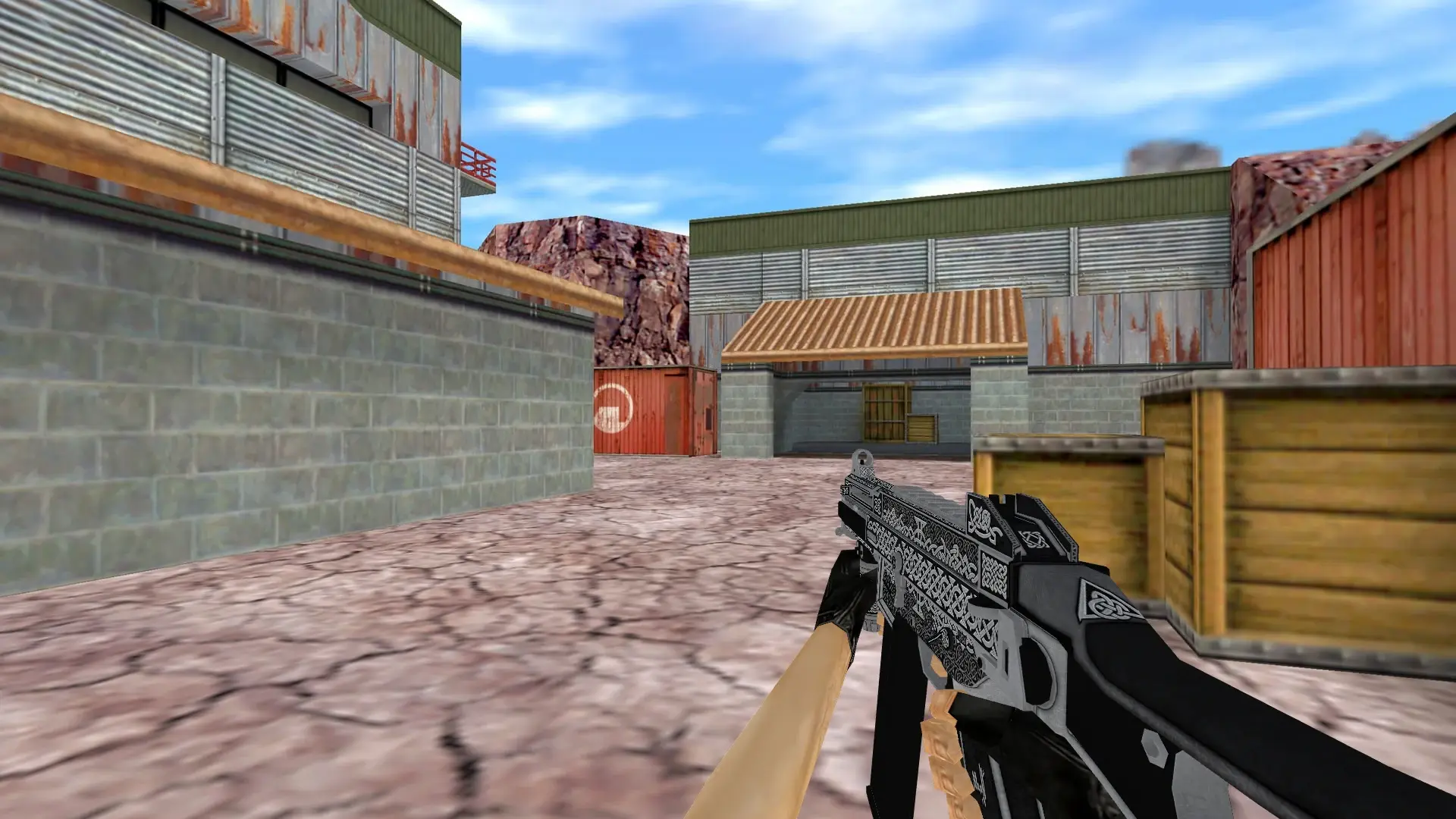 UMP45 Hagalaz — de_nuke (first person)