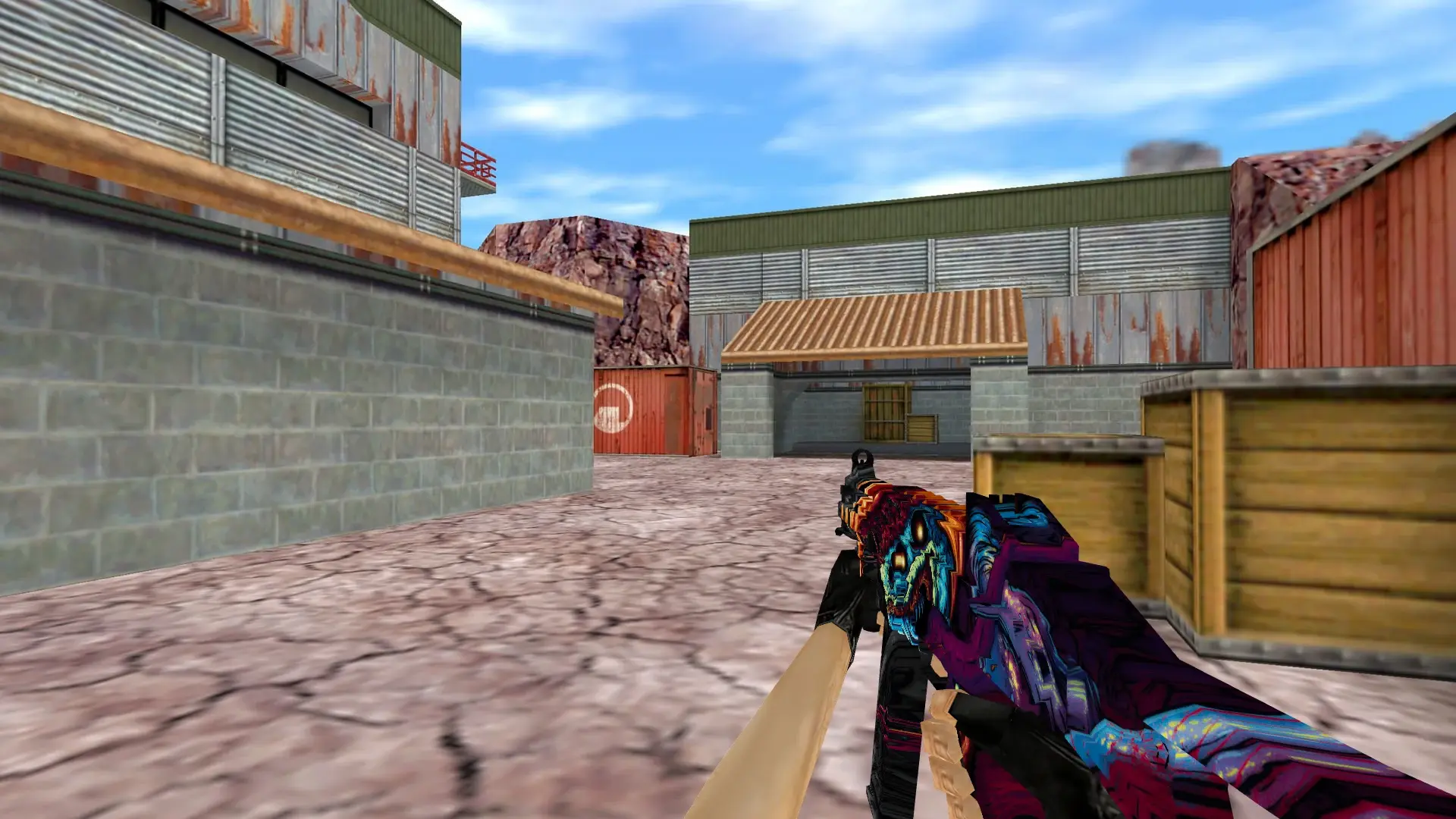 UMP45 Hyper Beast — de_nuke (first person)
