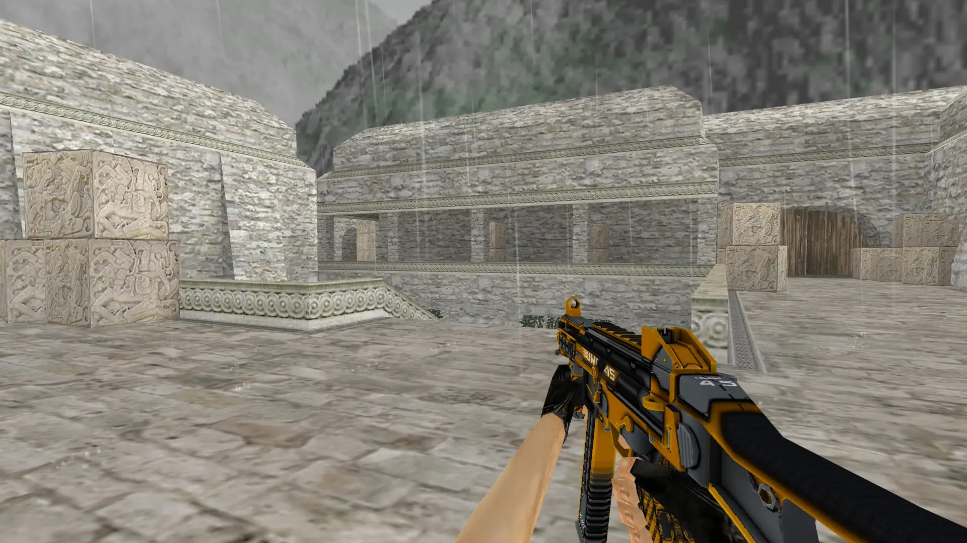 UMP45 Maximum — de_aztec (first person)