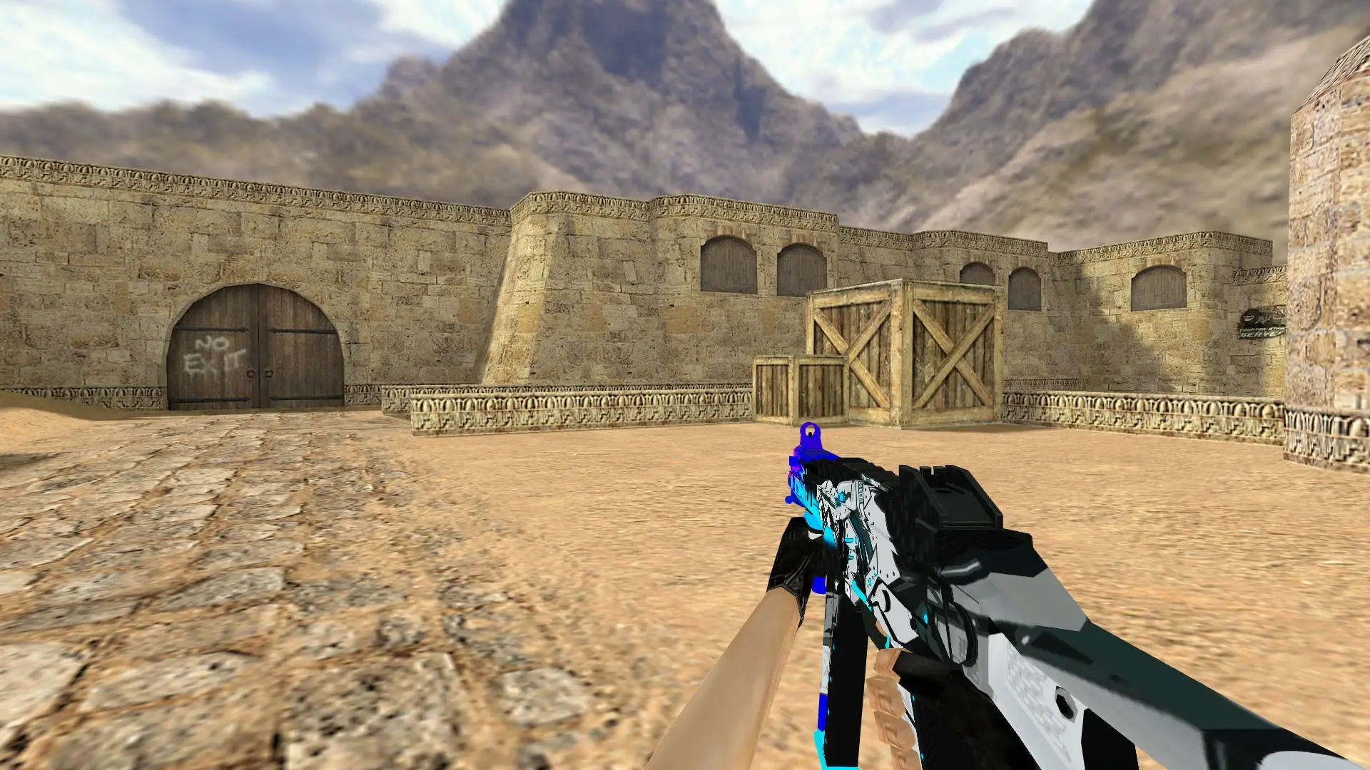 UMP45 Mecha Dragon — de_dust2 (first person)