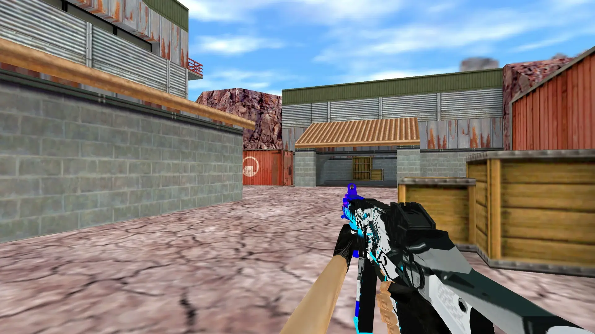 UMP45 Mecha Dragon — de_nuke (first person)