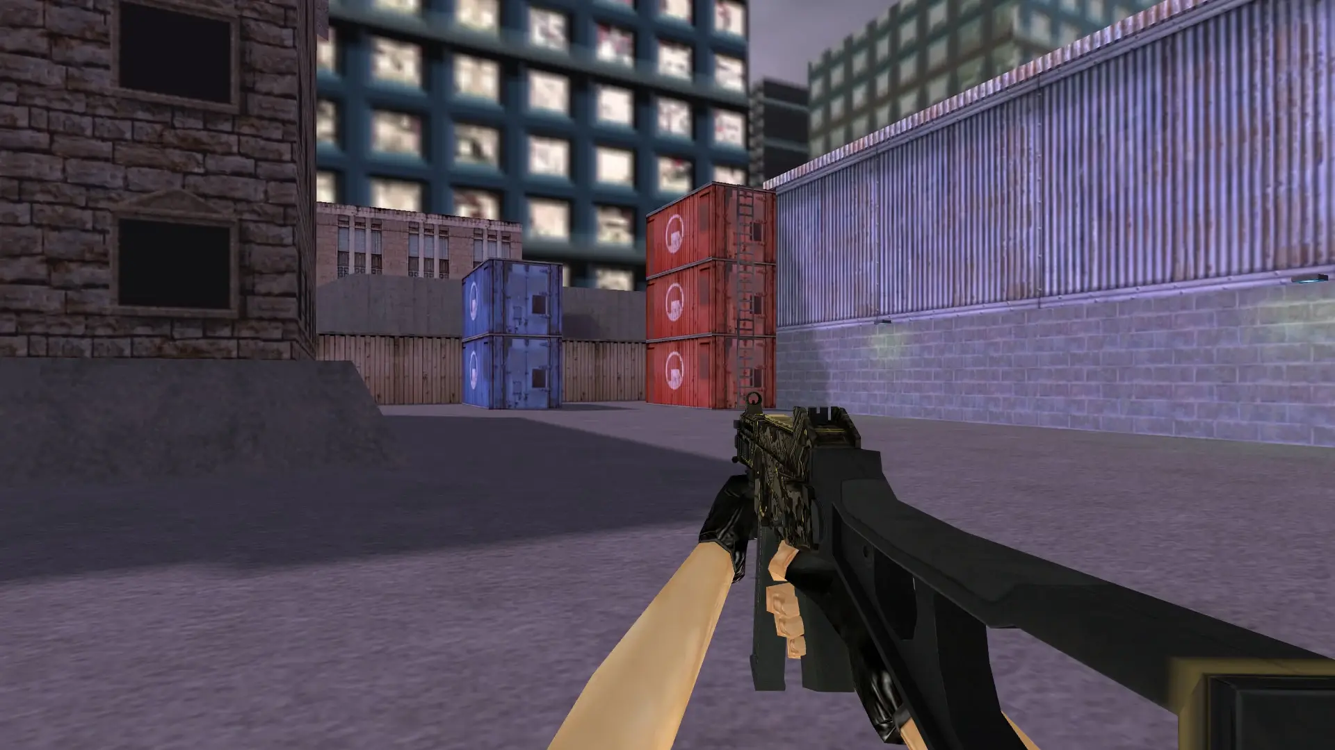 UMP45 | Mechanism — cs_assault (first person)