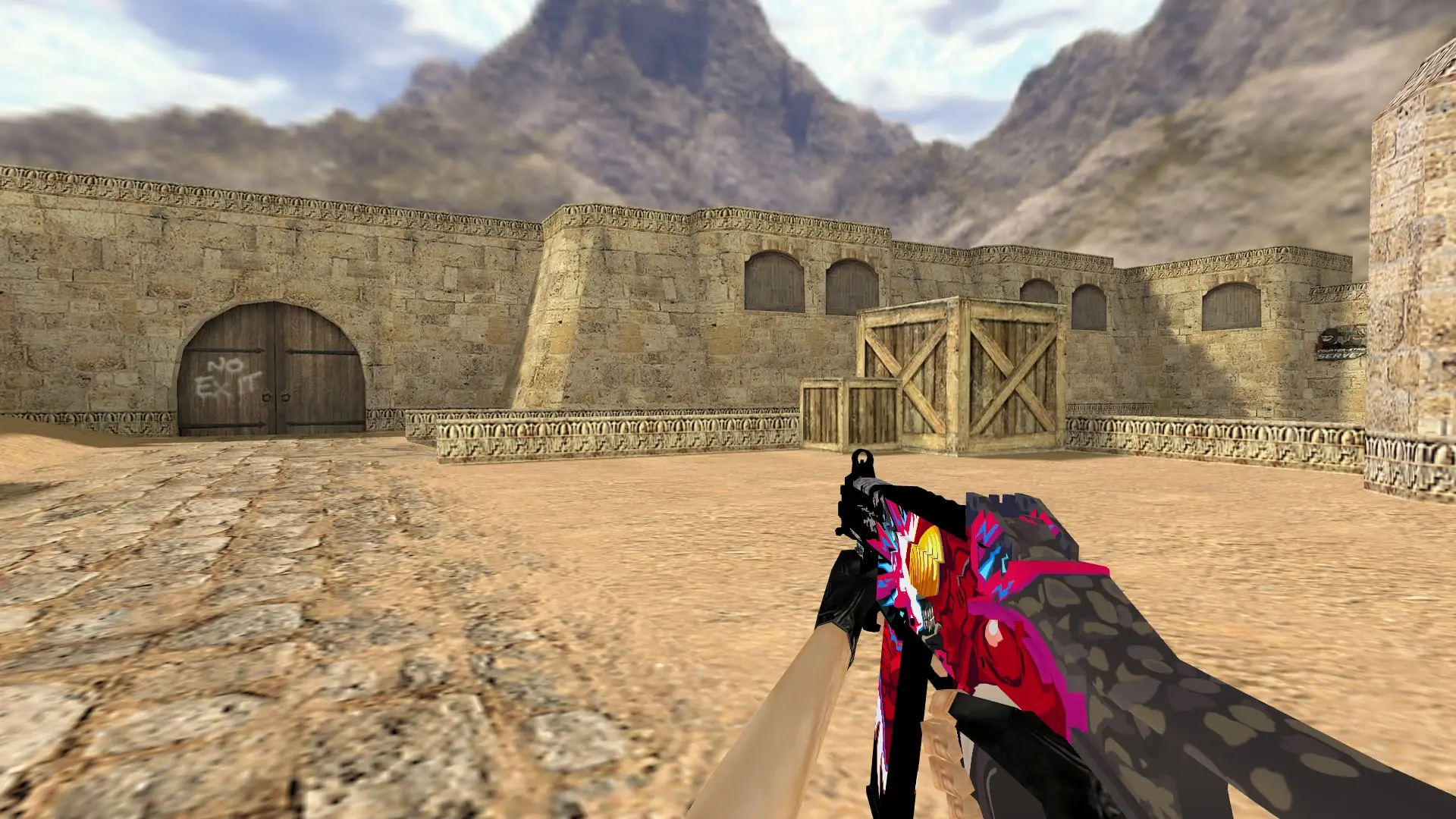 UMP45 Overdrive — de_dust2 (first person)