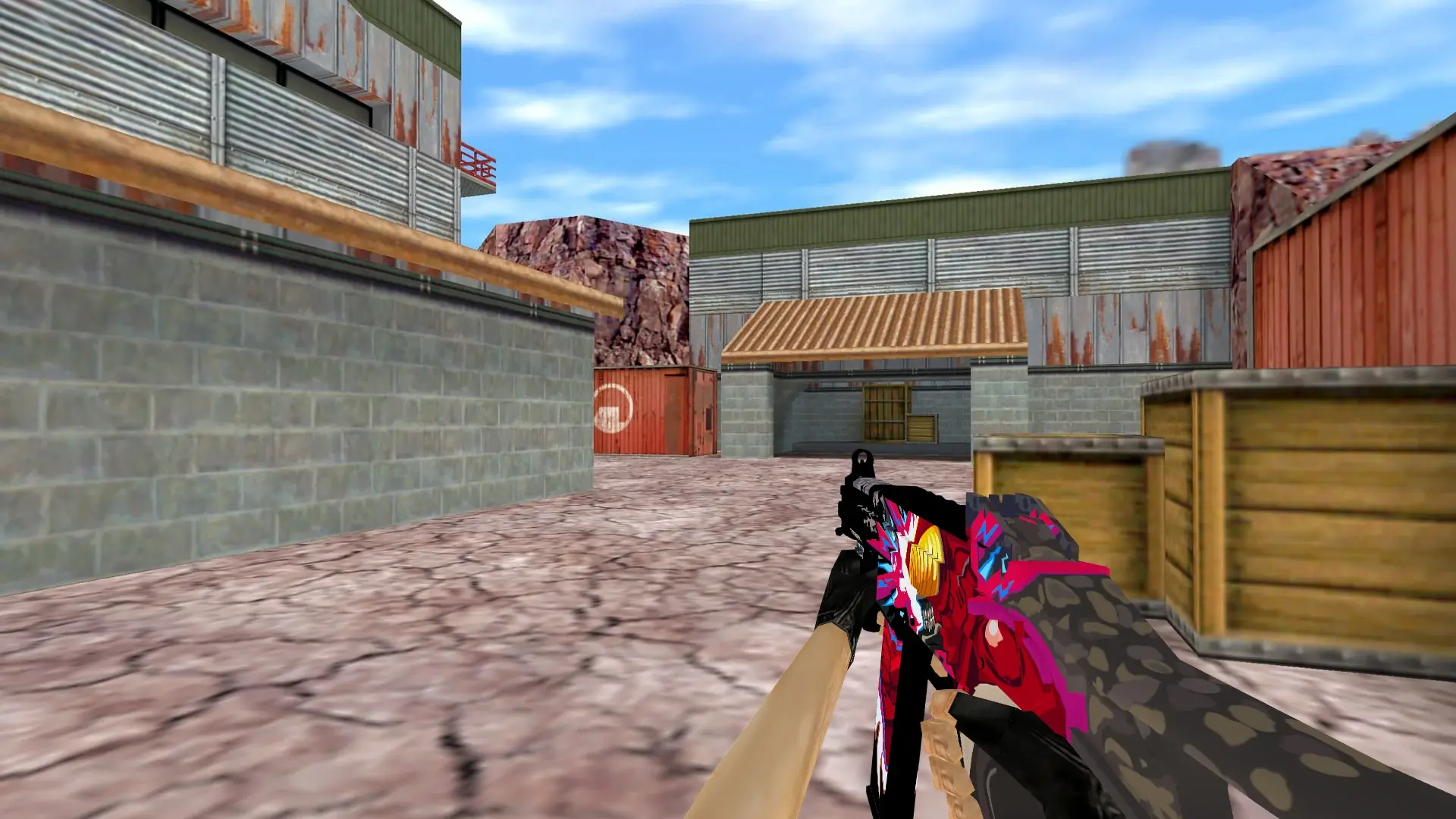 UMP45 Overdrive — de_nuke (first person)