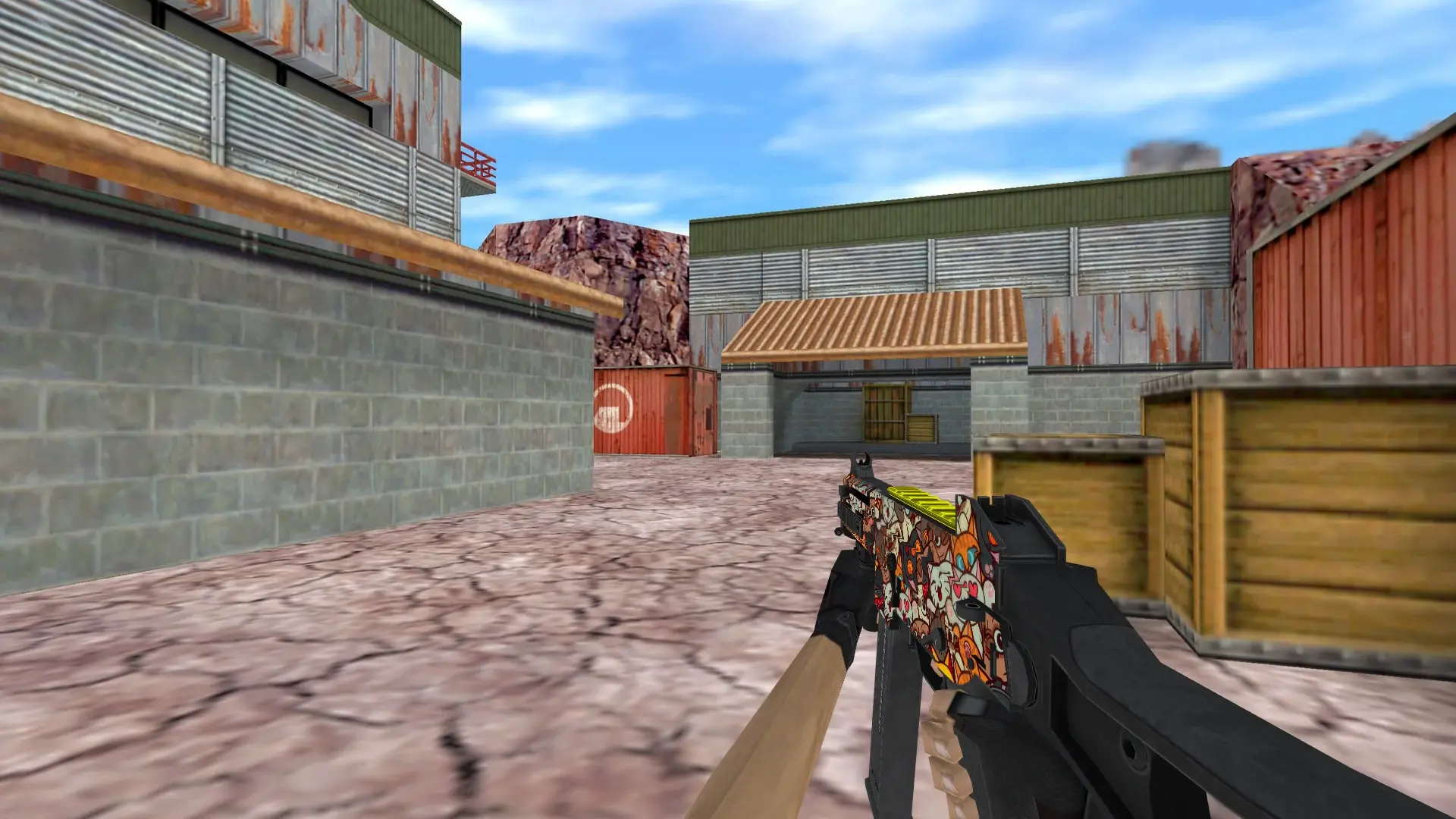 UMP45 Paw — de_nuke (first person)