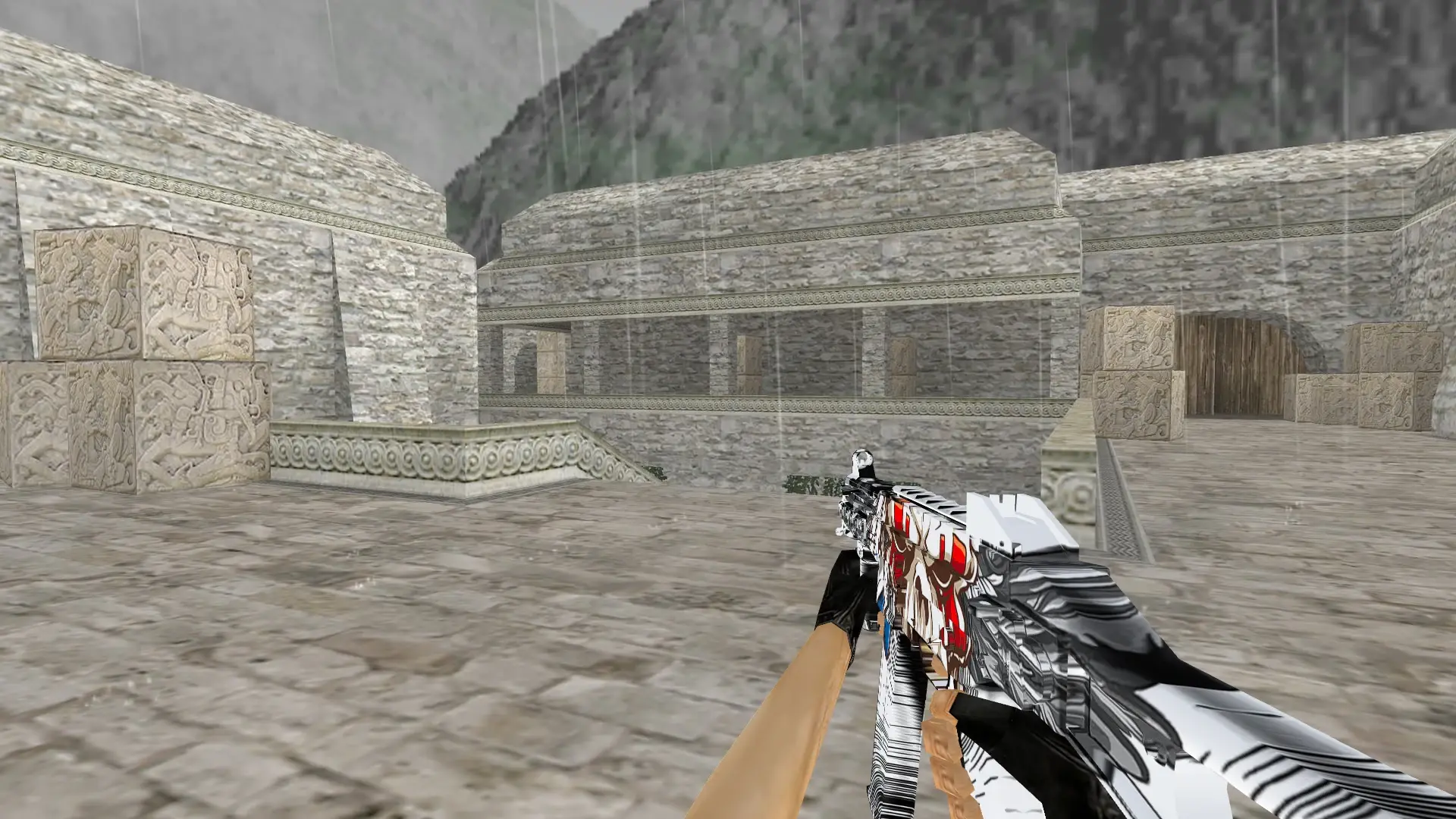 UMP45 Primal — de_aztec (first person)