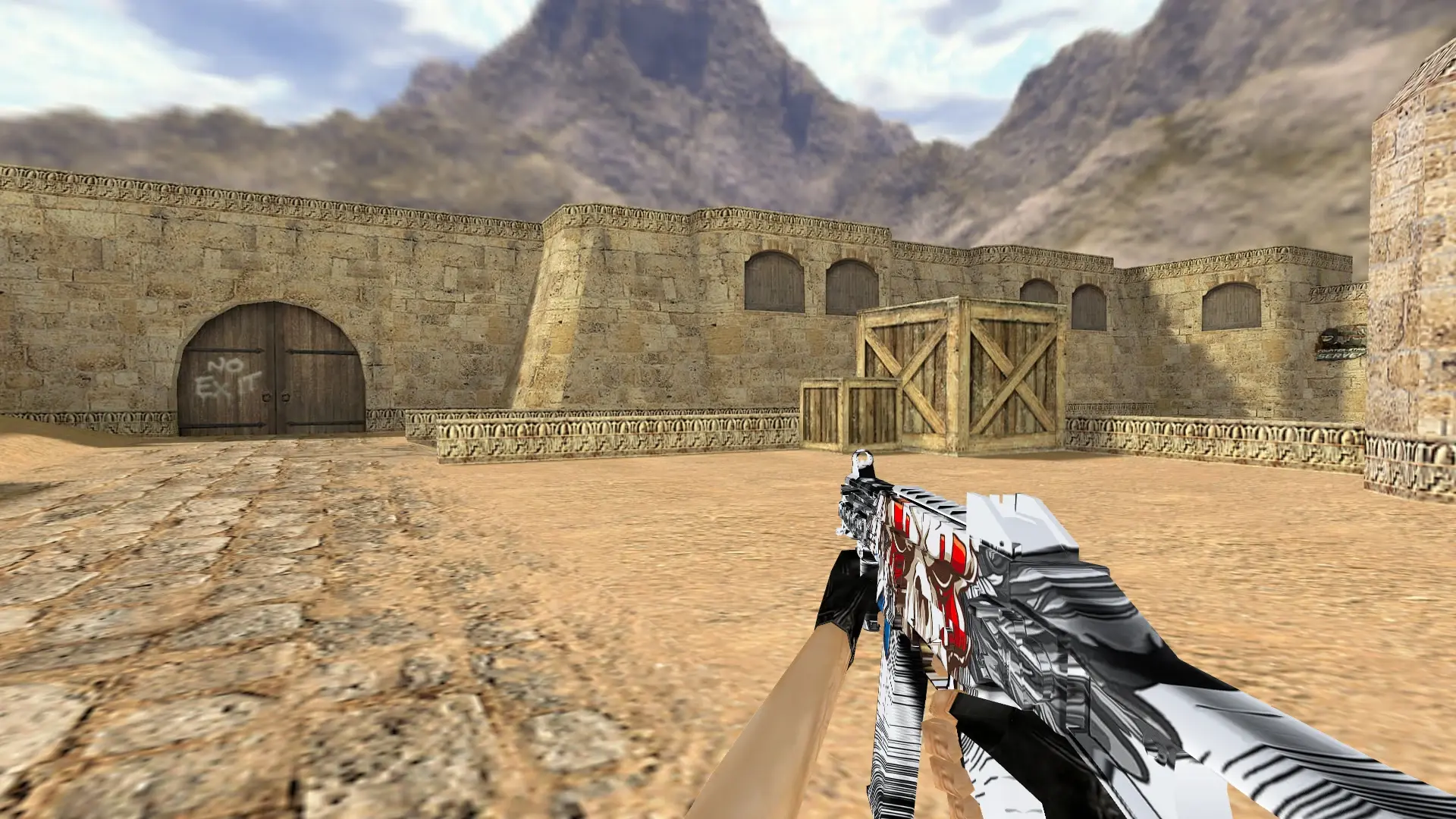 UMP45 Primal — de_dust2 (first person)