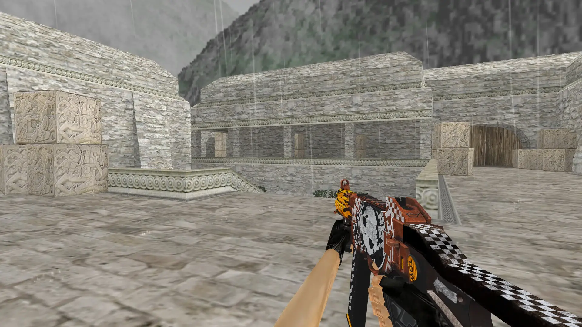 UMP-45 Demolition Derby — de_aztec (first person)