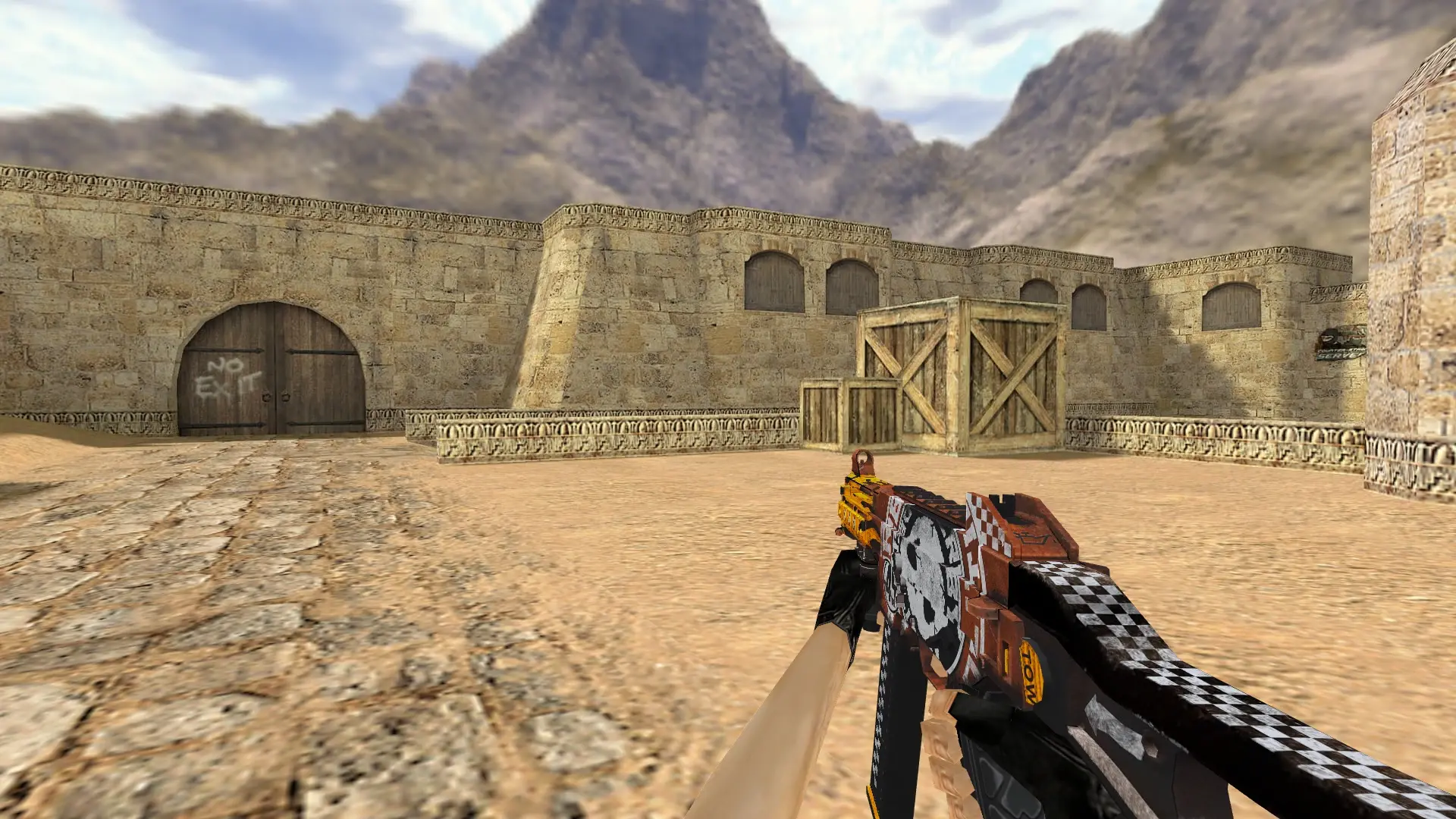 UMP-45 Demolition Derby — de_dust2 (first person)