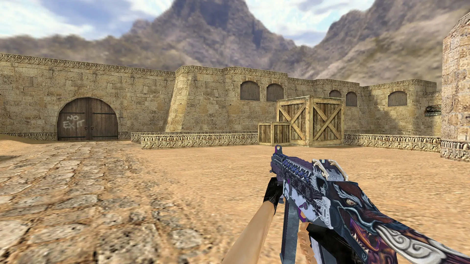 UMP-45 Dragon Breath — de_dust2 (first person)
