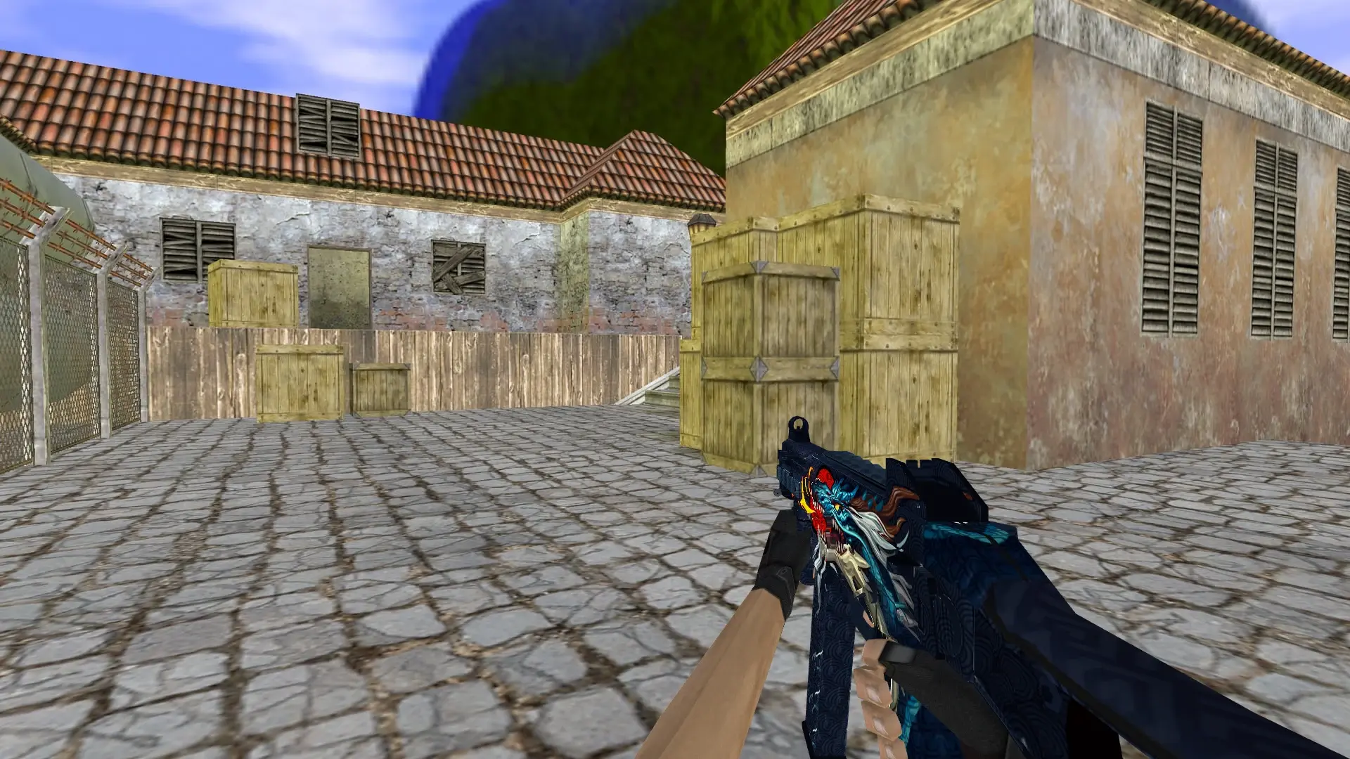 UMP-45 Dragonfire — de_inferno (first person)