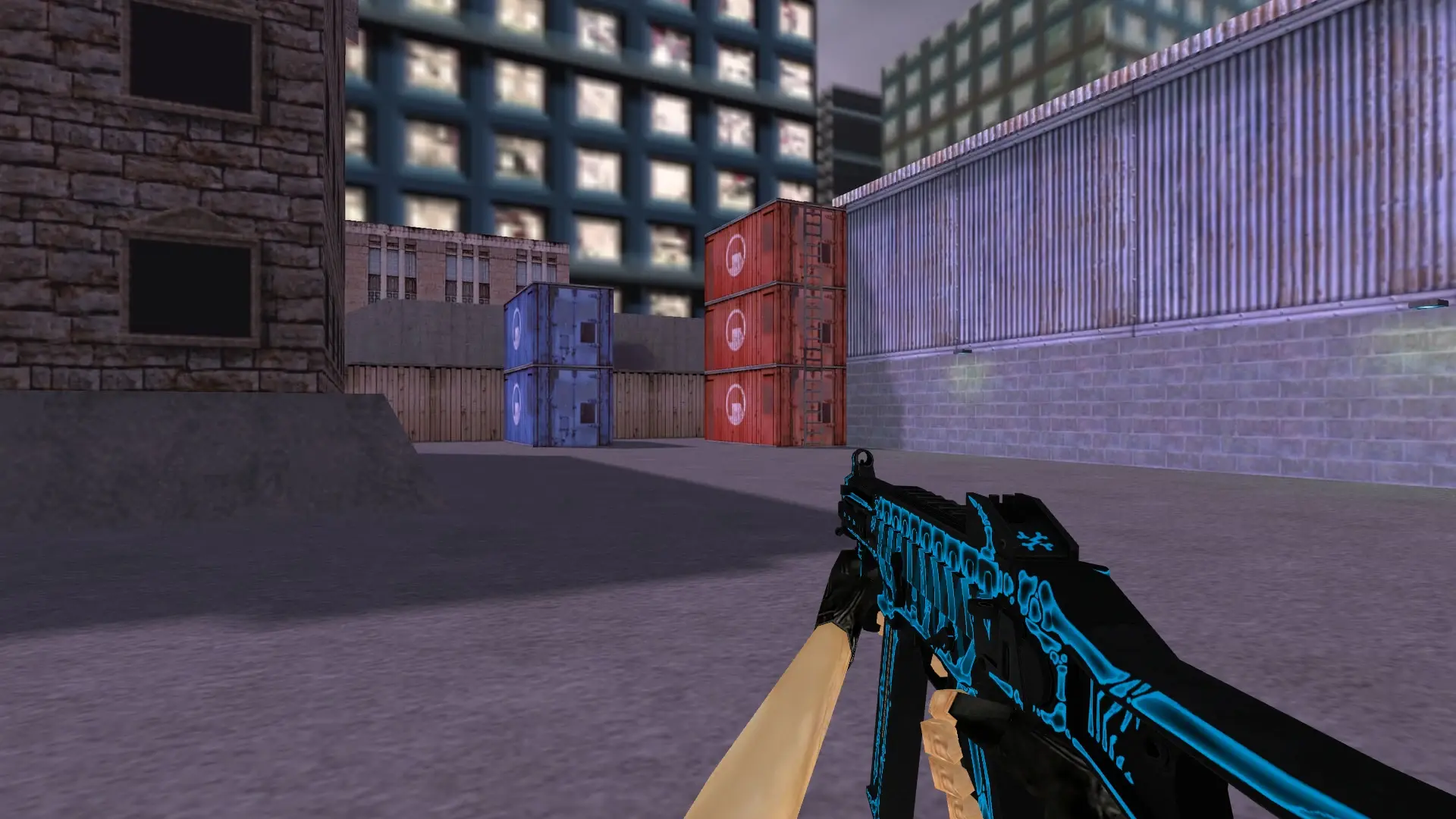 UMP-45 | Exposure — cs_assault (first person)