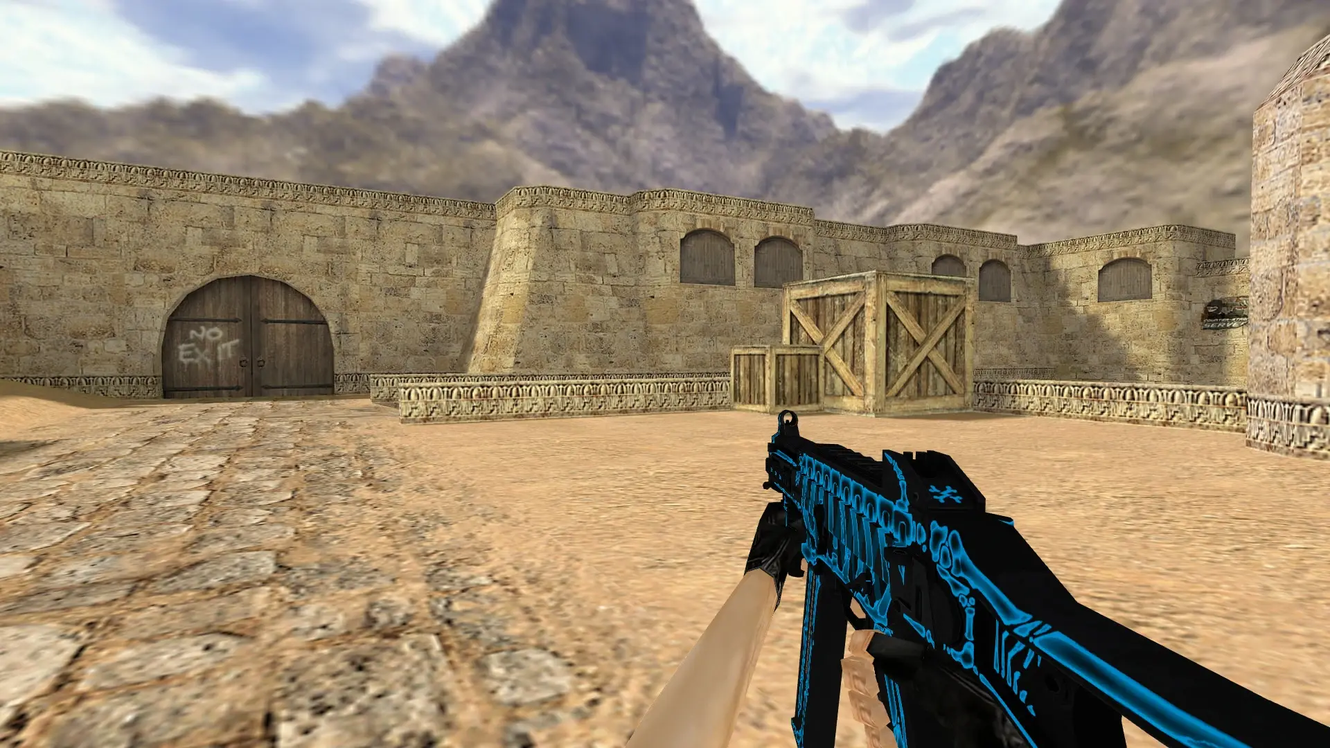 UMP-45 | Exposure — de_dust2 (first person)