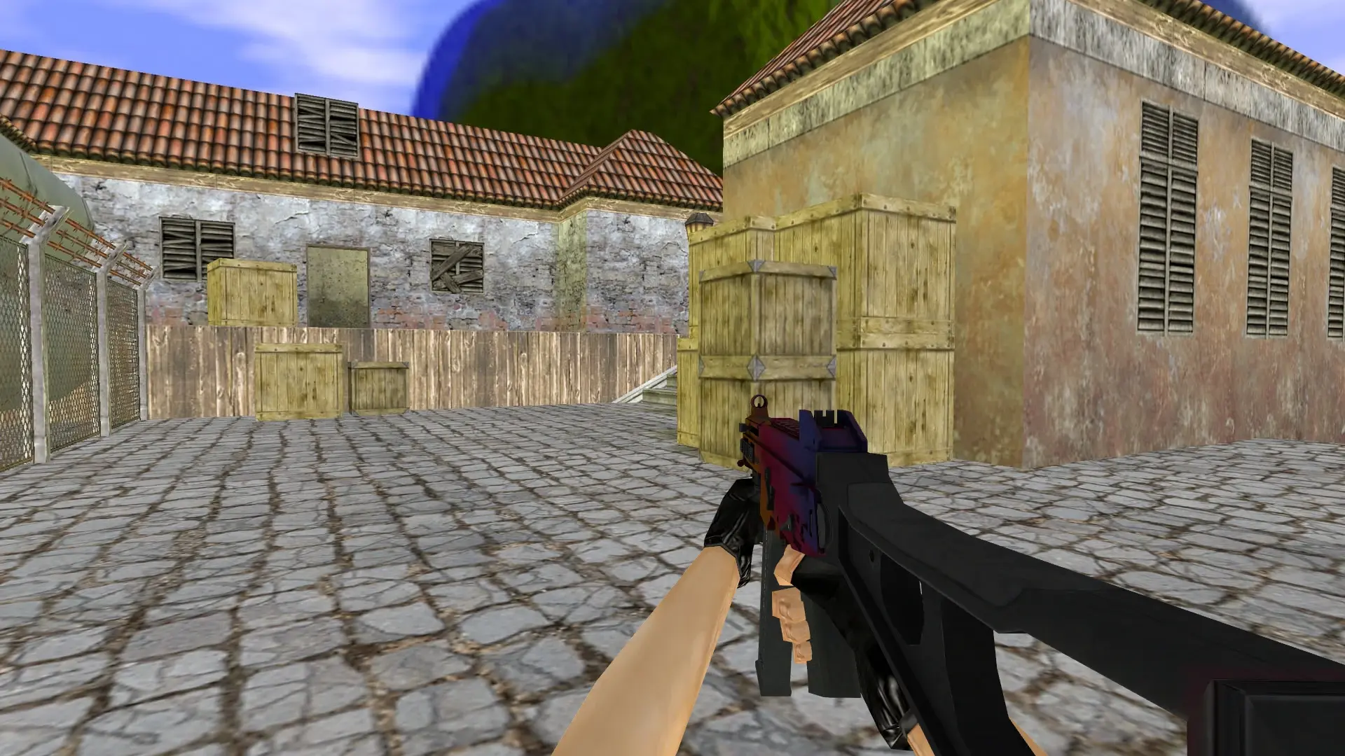 UMP-45 | Fade — de_inferno (first person)