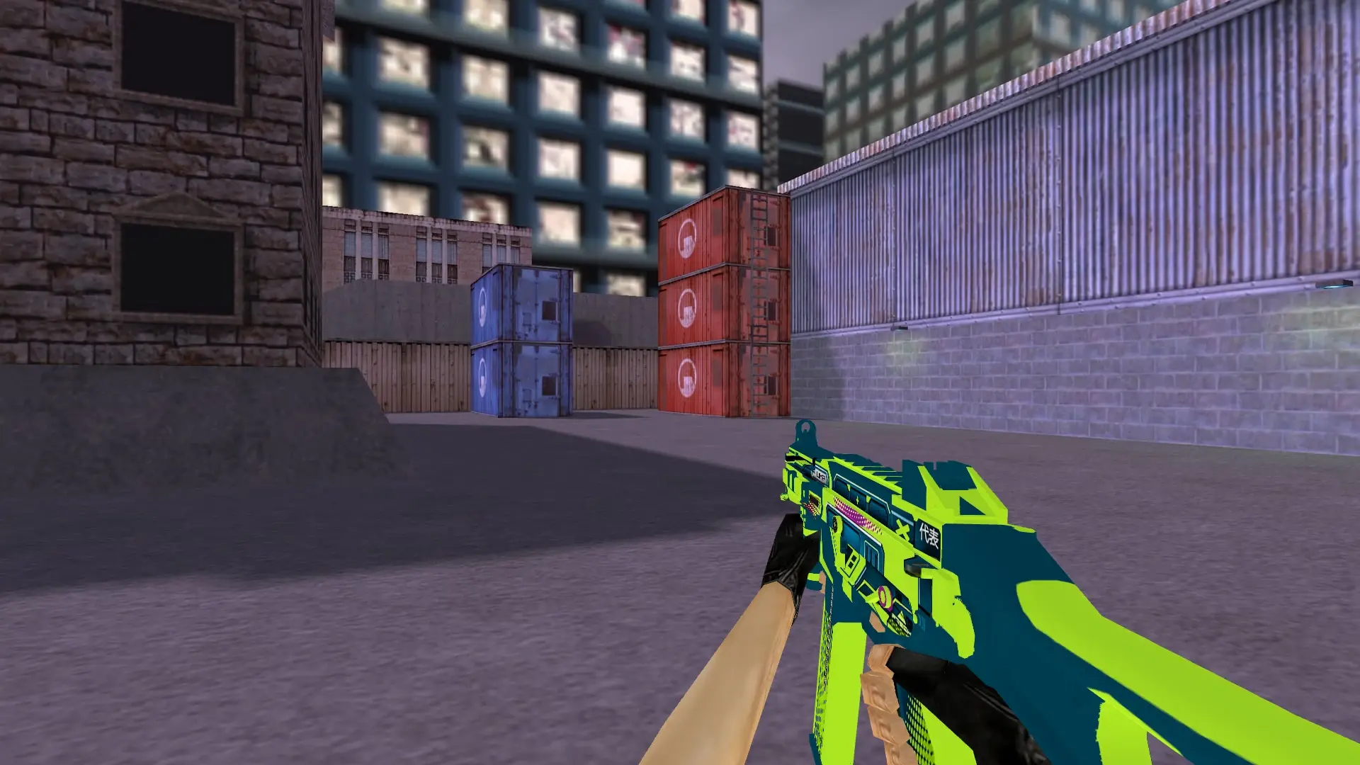UMP-45 Fresh — cs_assault (first person)
