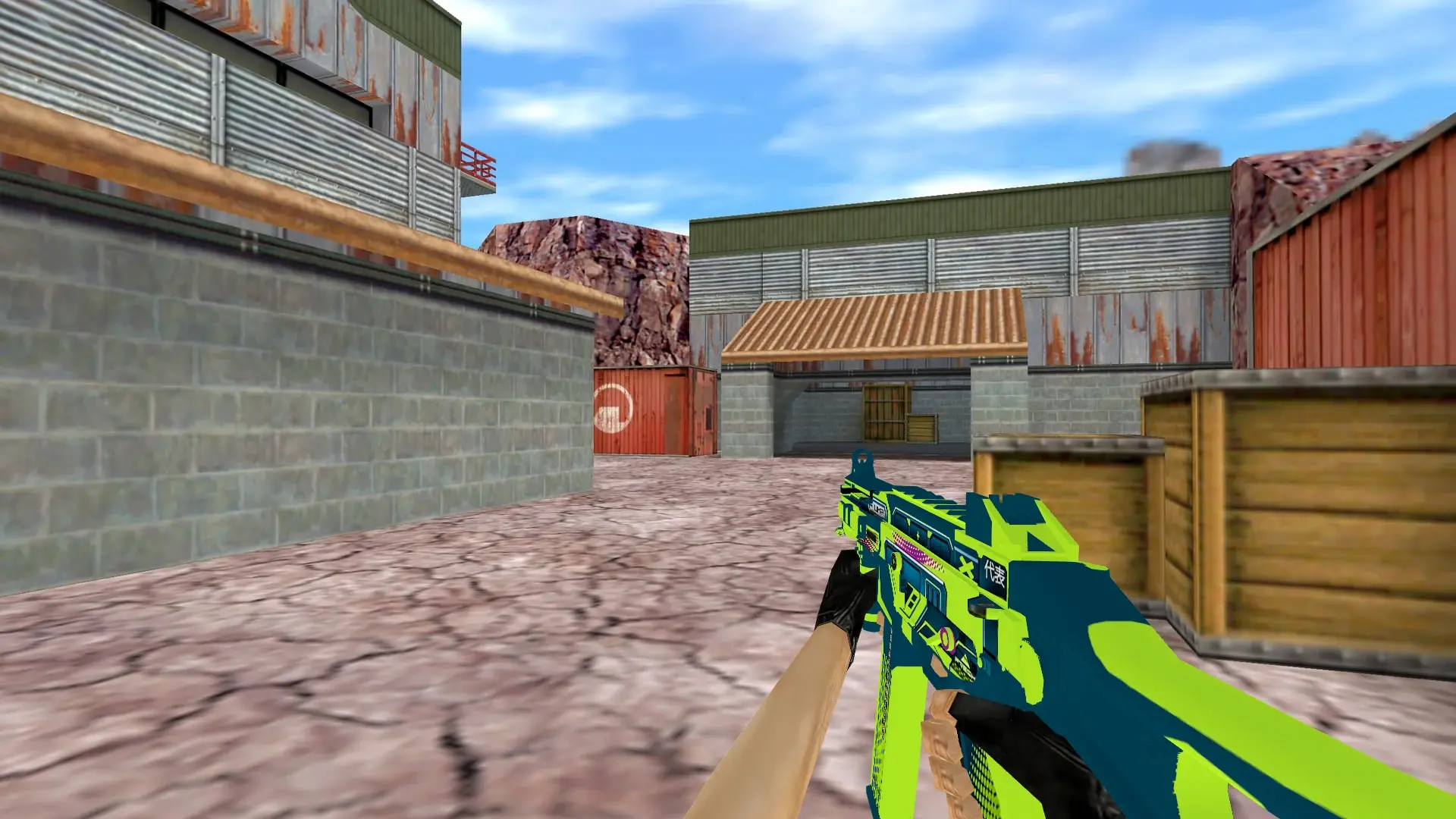 UMP-45 Fresh — de_nuke (first person)