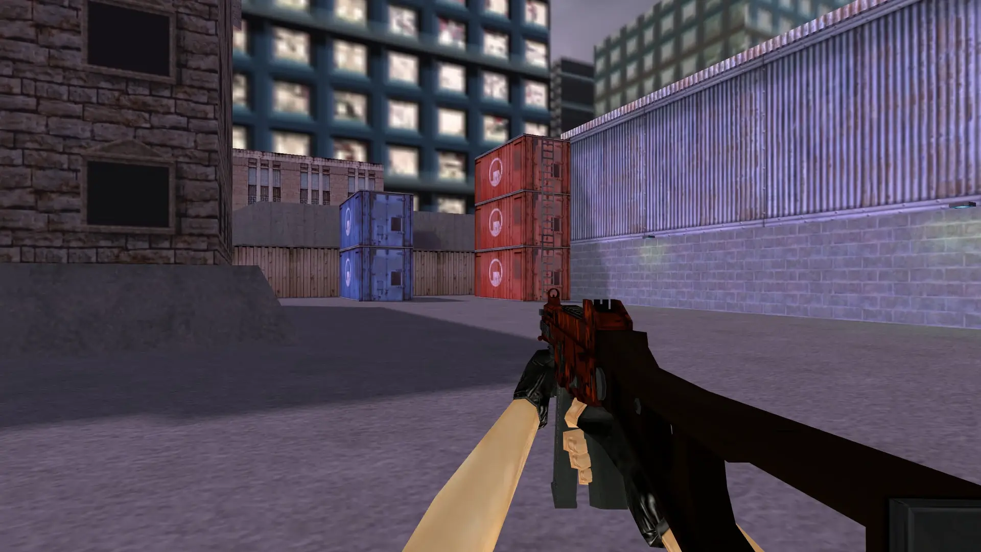 UMP-45 | Full Stop — cs_assault (first person)