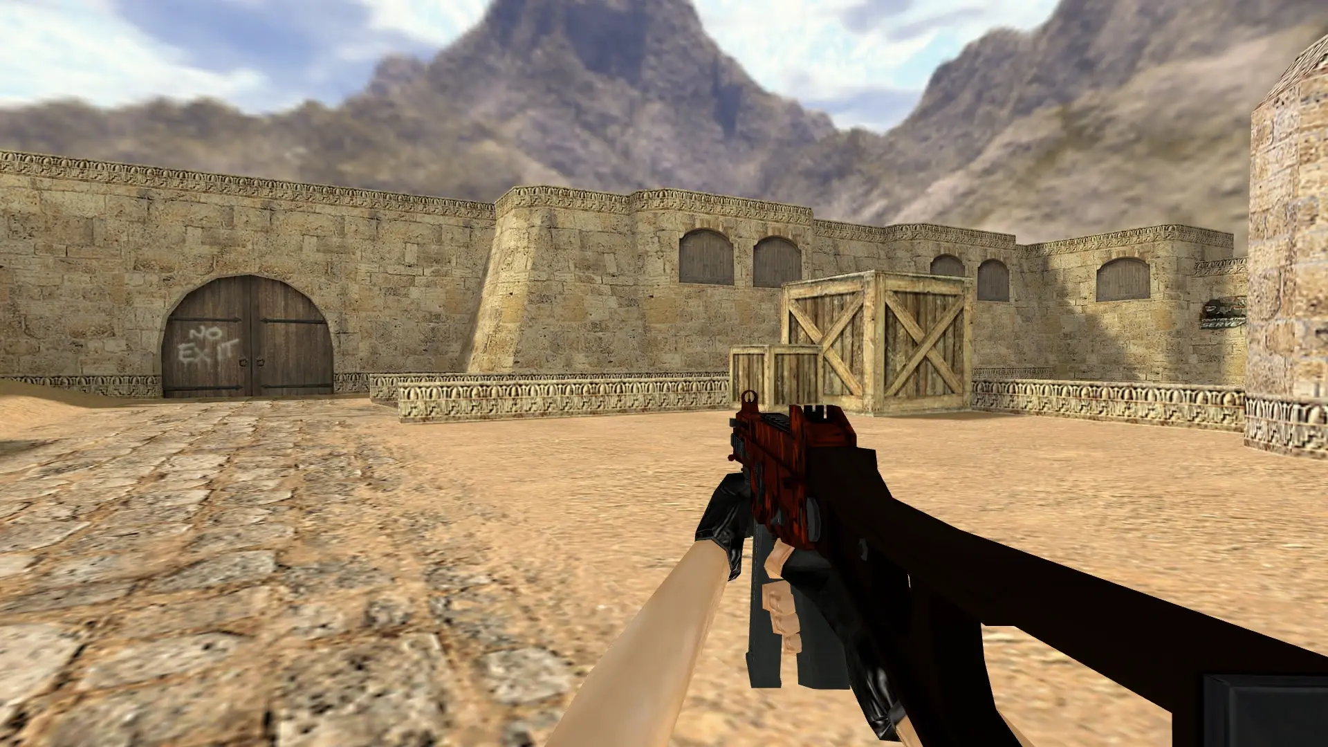 UMP-45 | Full Stop — de_dust2 (first person)
