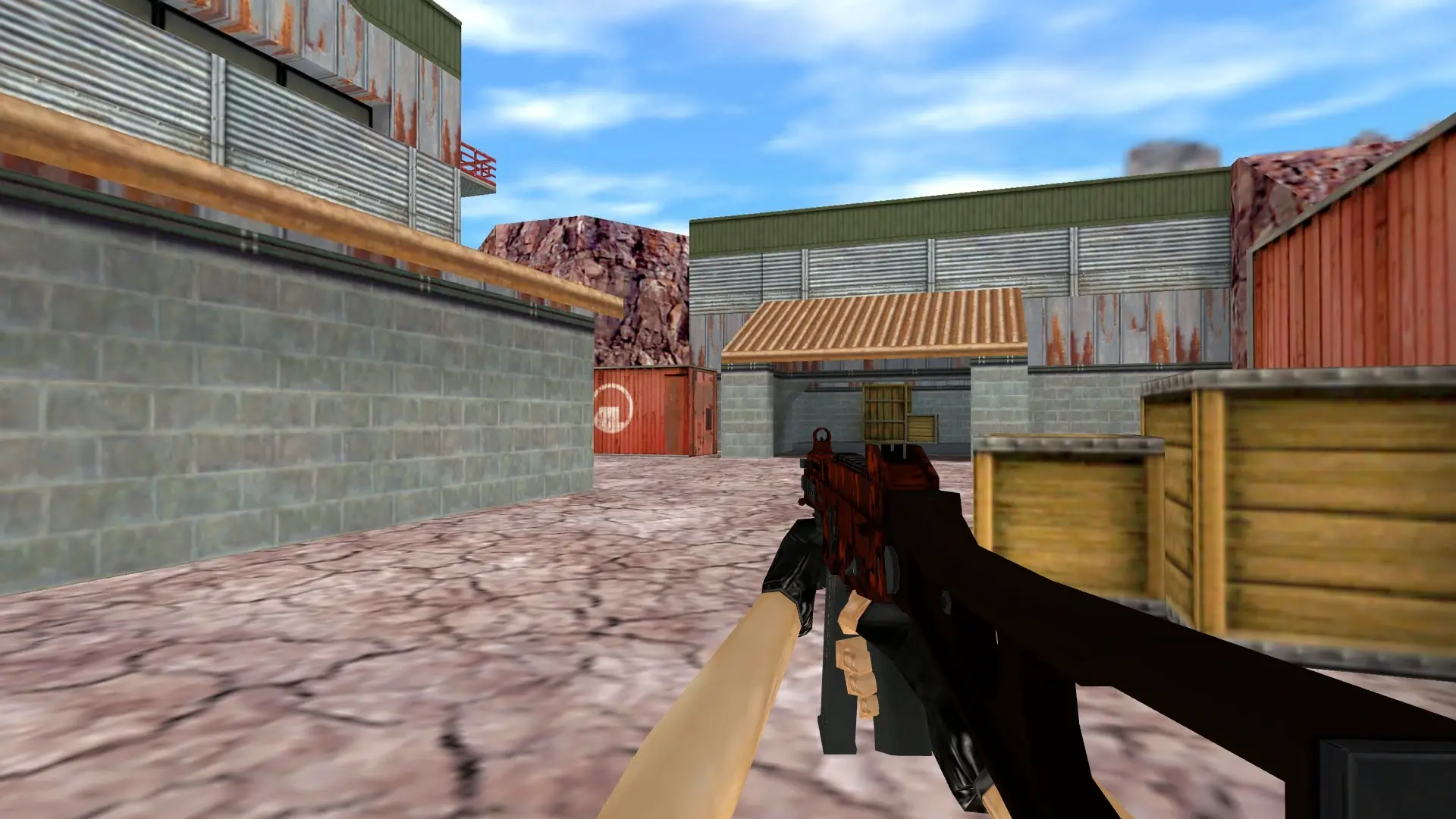 UMP-45 | Full Stop — de_nuke (first person)