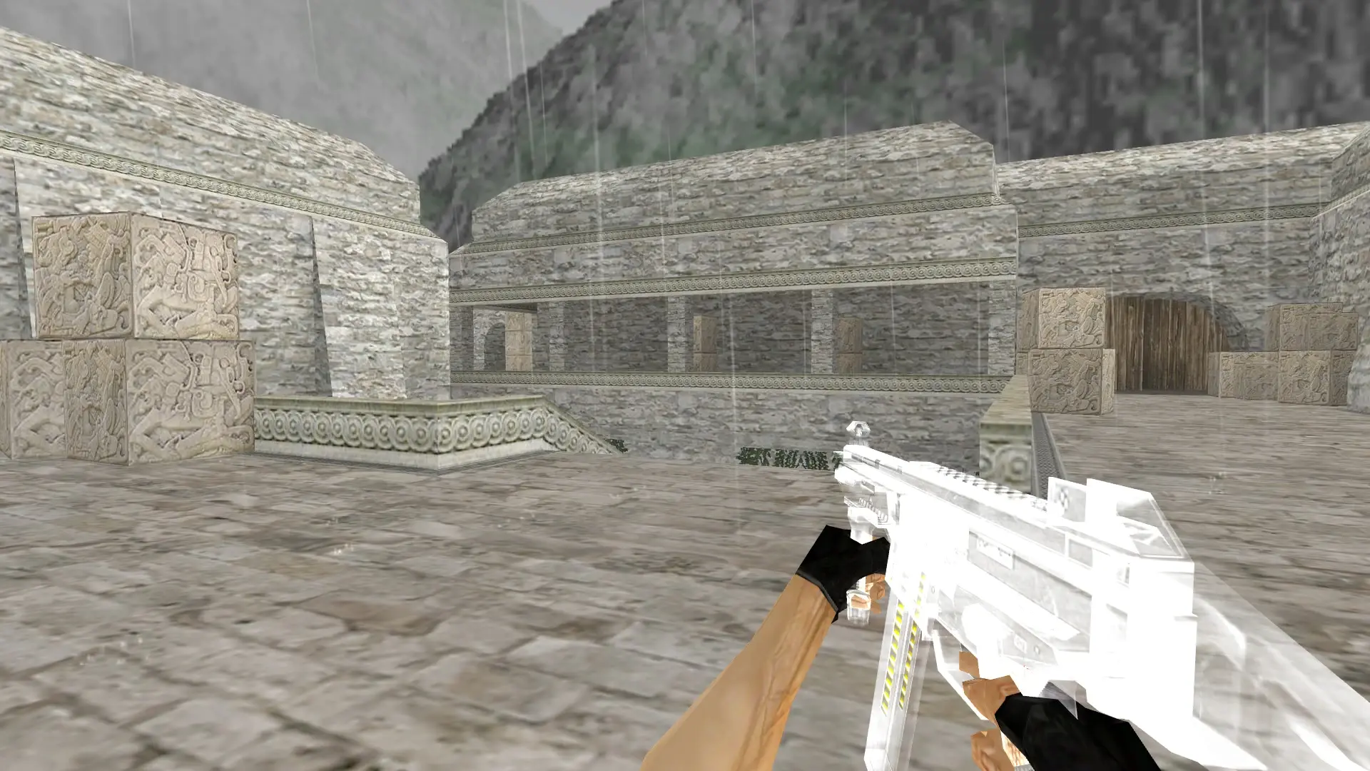 UMP-45 Ghost — de_aztec (first person)