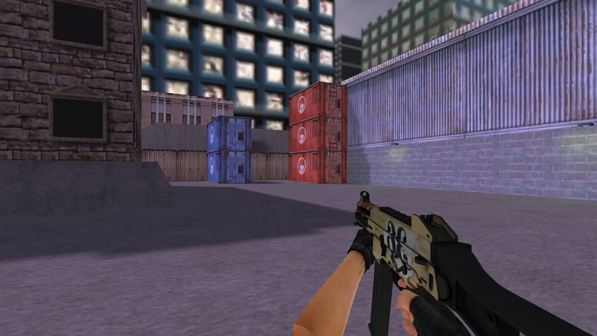 UMP-45 Grand Prix — cs_assault (first person)