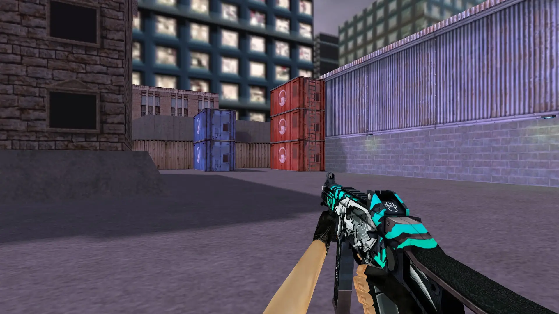 UMP45 | Primal Saber — cs_assault (first person)