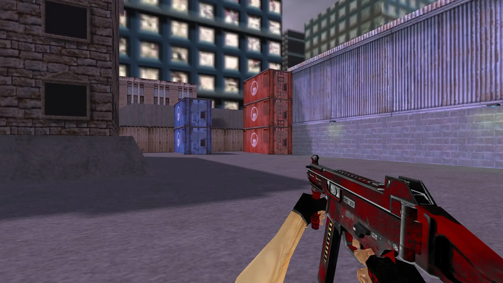 UMP45 Red — cs_assault (first person)