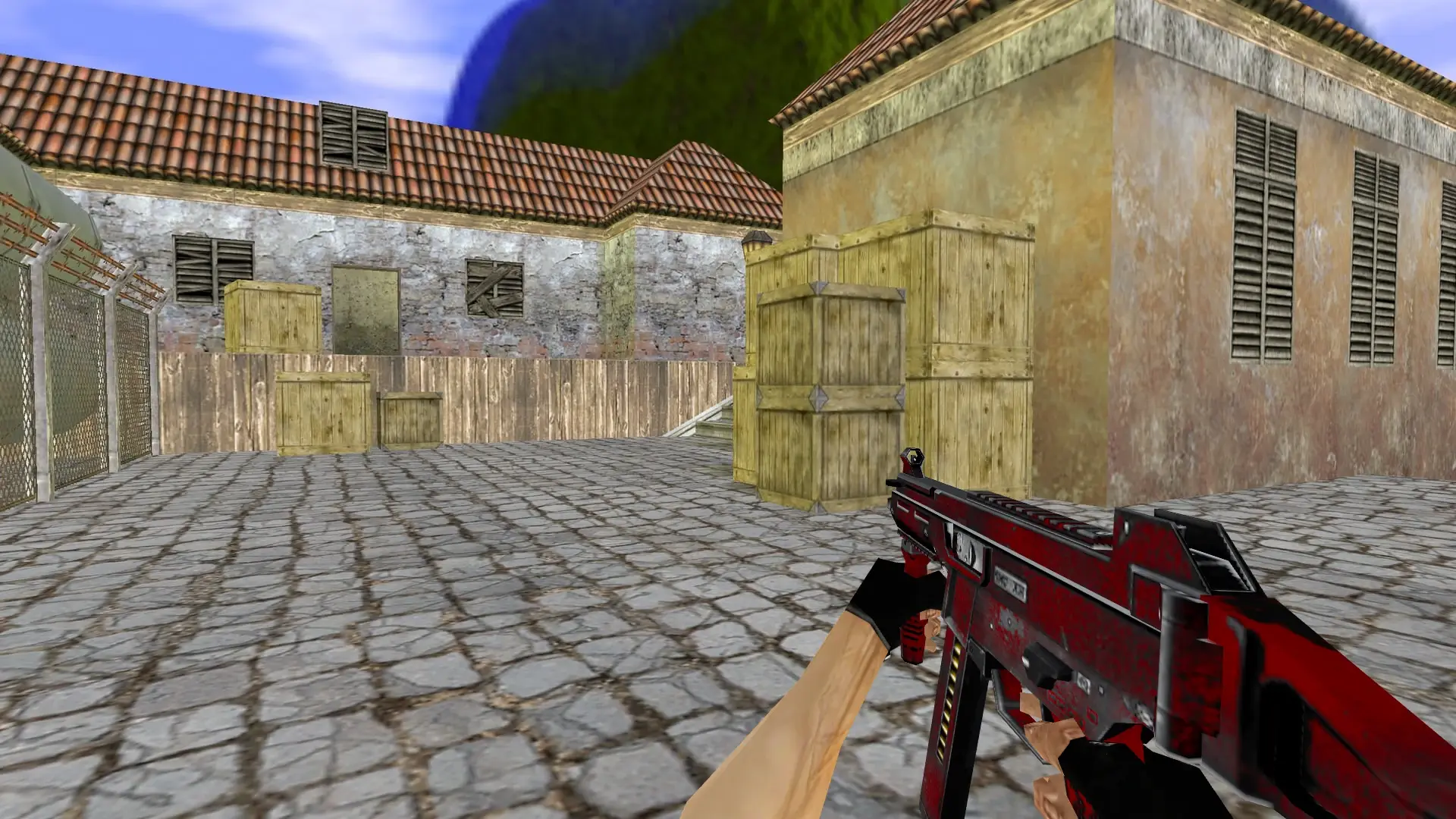 UMP45 Red — de_inferno (first person)
