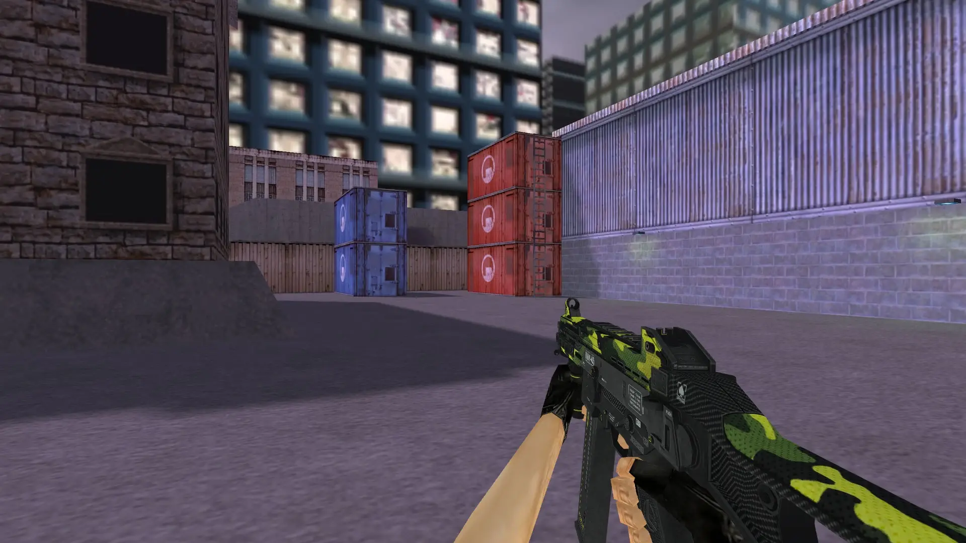 UMP45 Riot — cs_assault (first person)