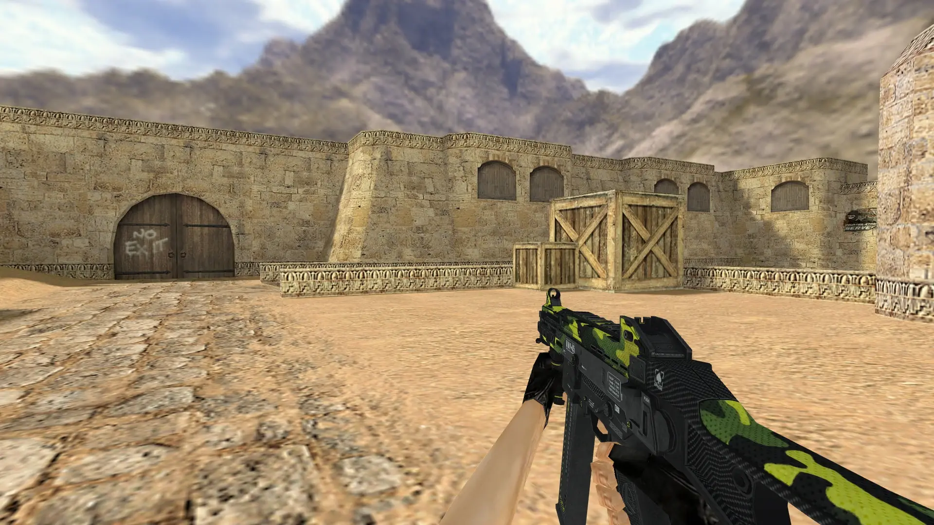 UMP45 Riot — de_dust2 (first person)
