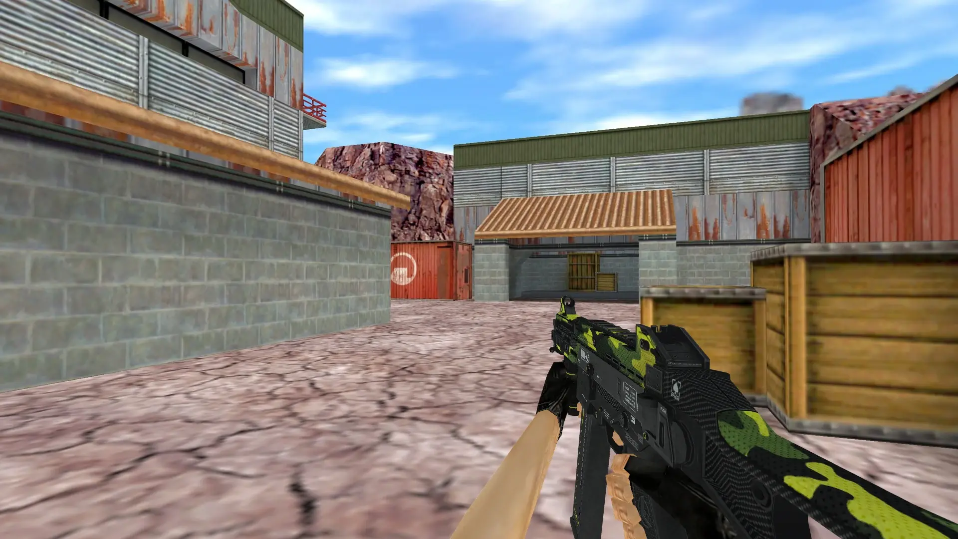 UMP45 Riot — de_nuke (first person)