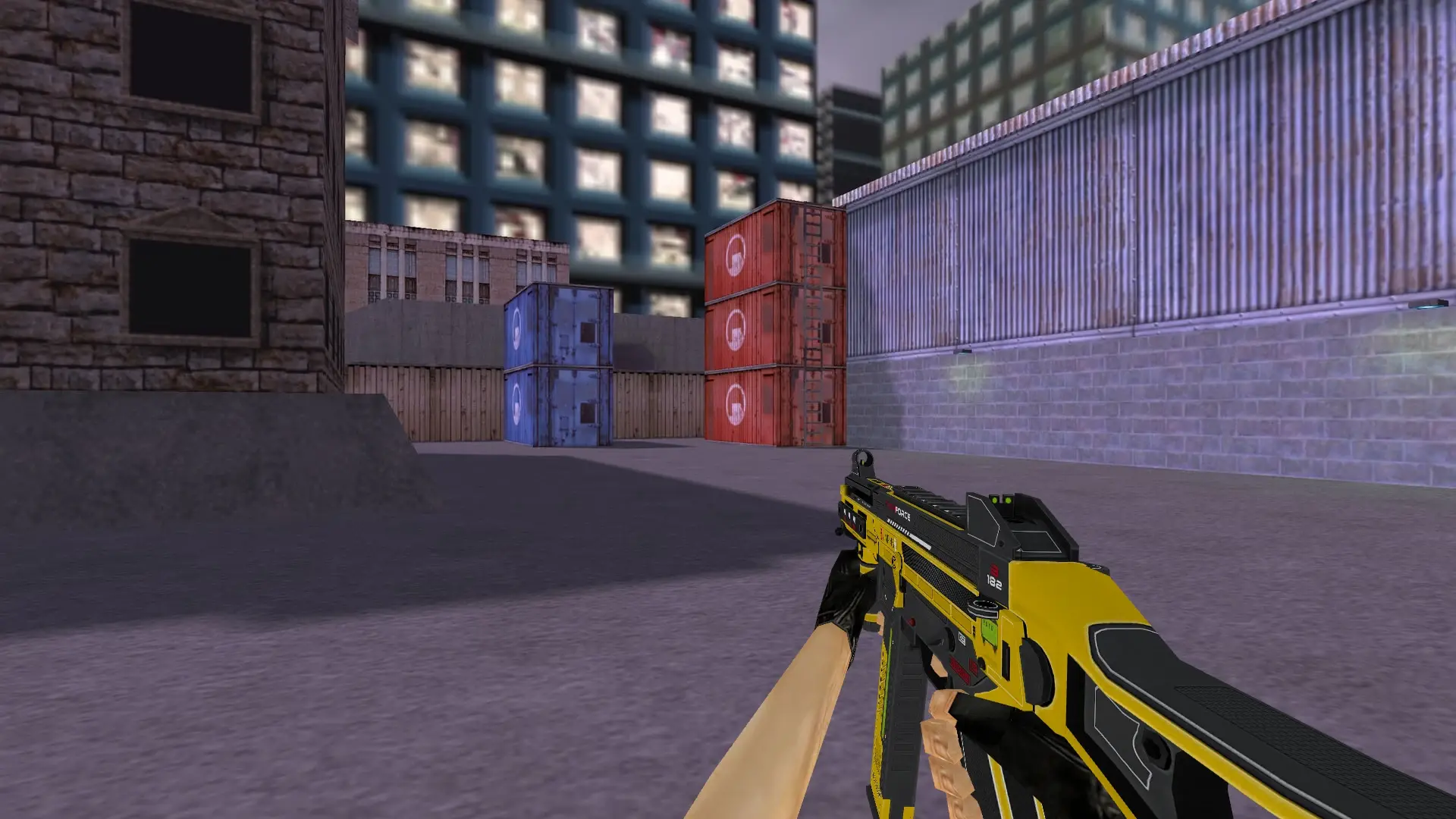 UMP45 Tech Force — cs_assault (first person)