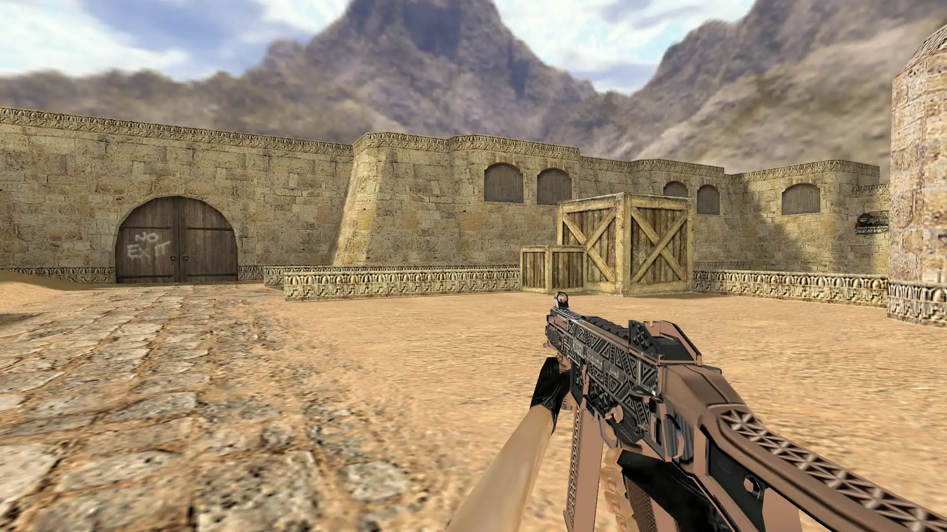 UMP45 Tred — de_dust2 (first person)