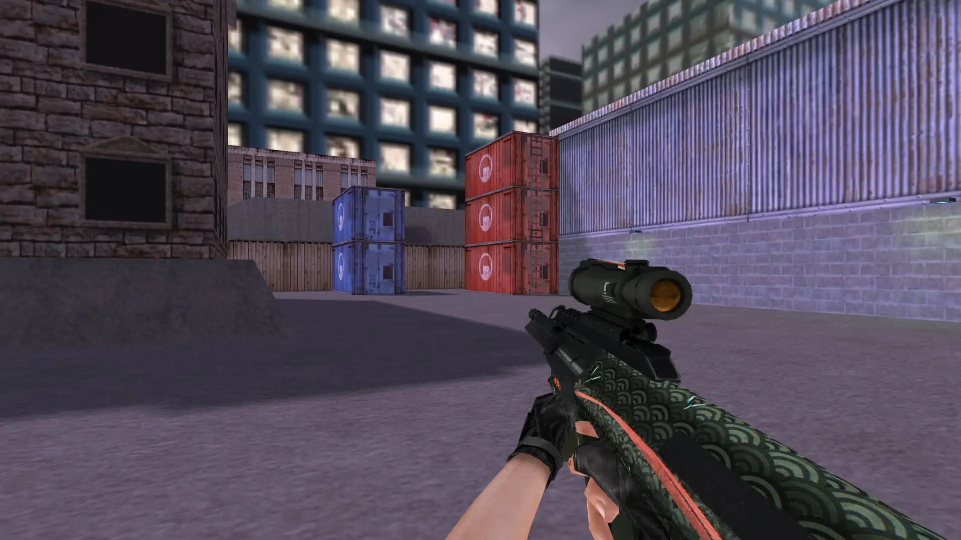 AUG Chameleon — cs_assault (first person)