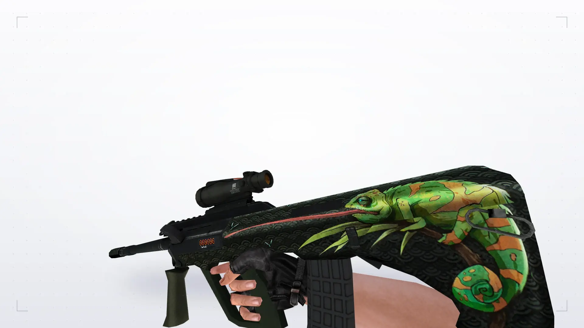 AUG Chameleon — first person