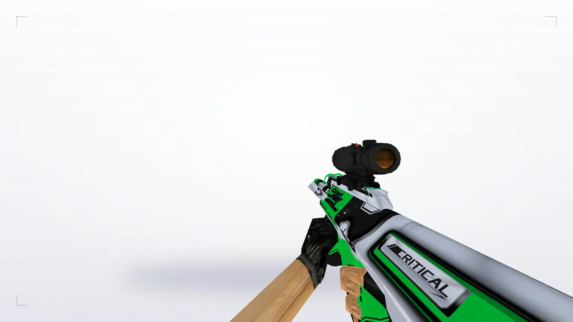 AUG Critical — first person