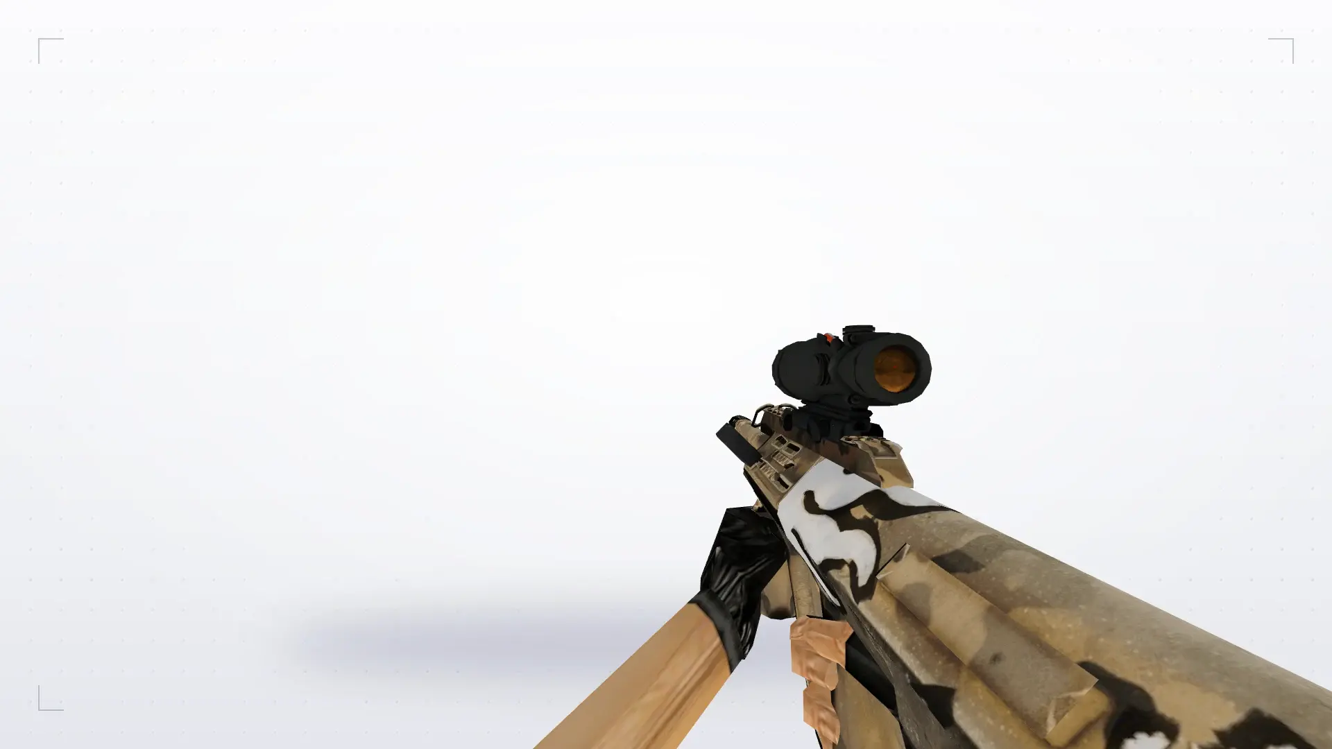 AUG Desert Revolt — first person