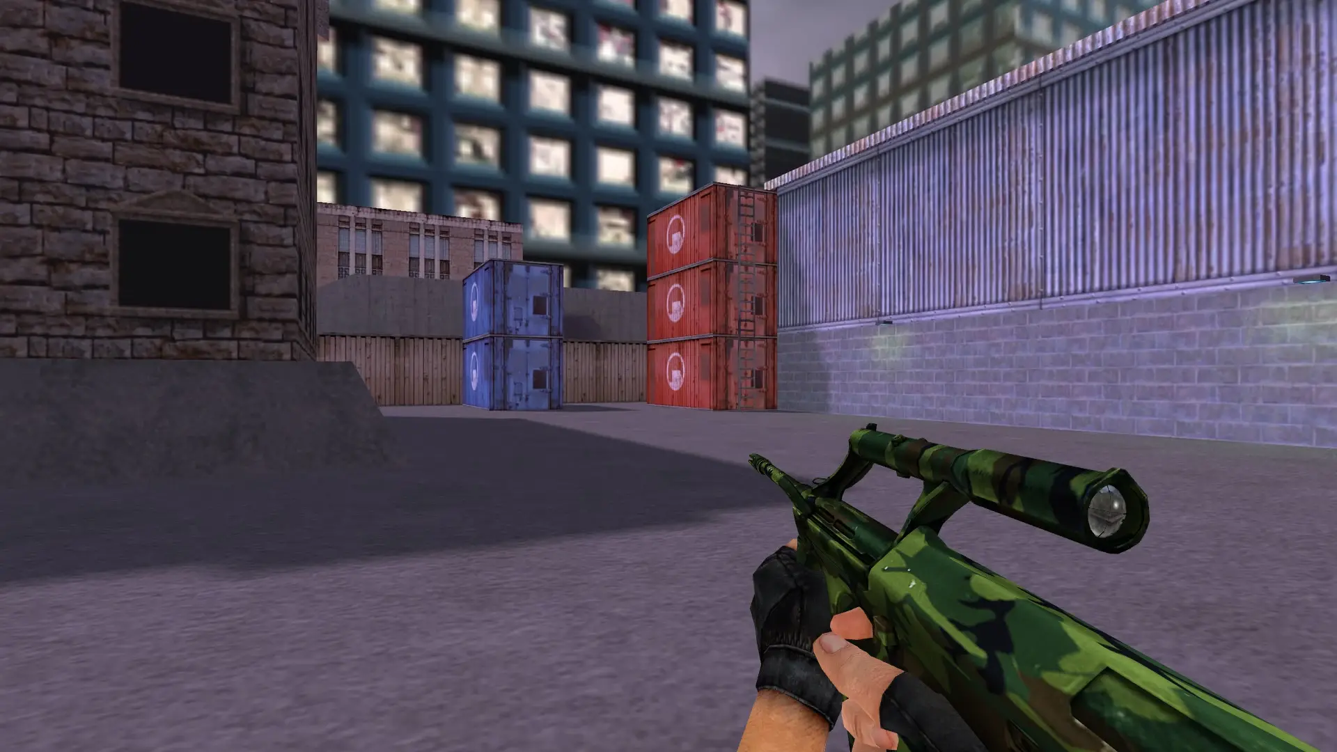 AUG Forest Camo — cs_assault (first person)