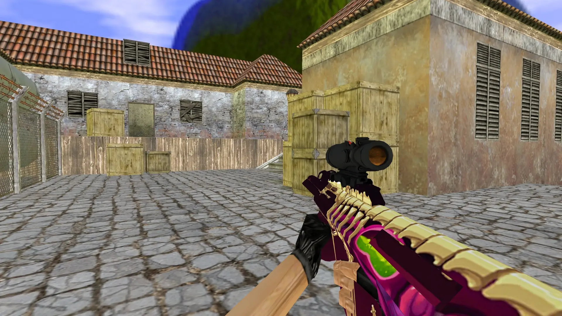AUG Huge Guts — de_inferno (first person)