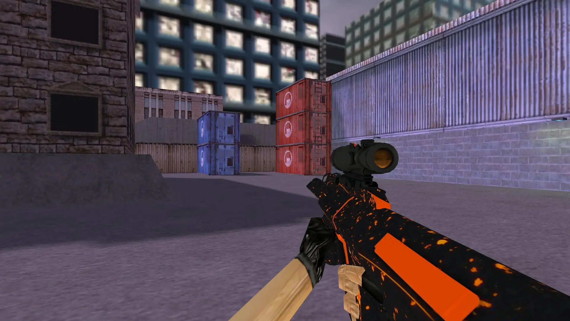 AUG Lavale — cs_assault (first person)