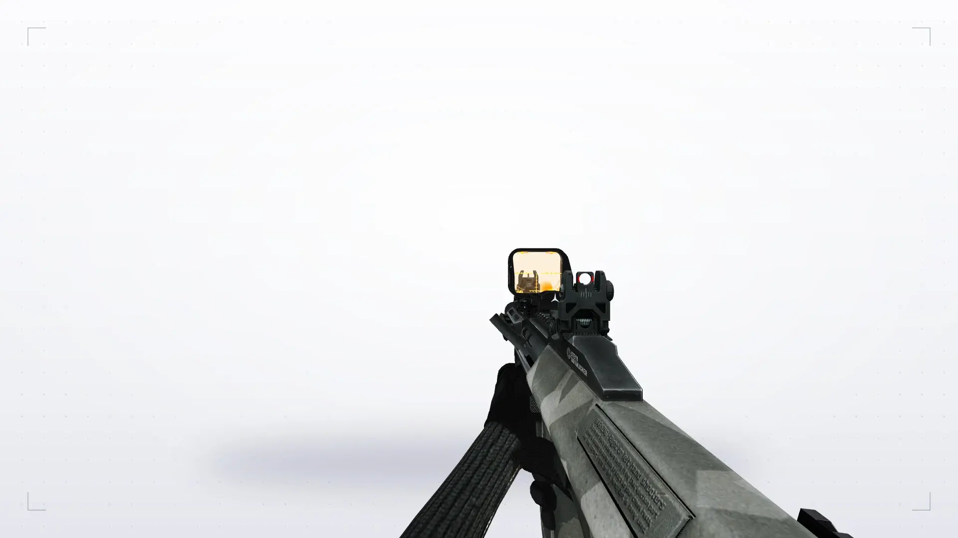 AUG A3 White Camo — first person