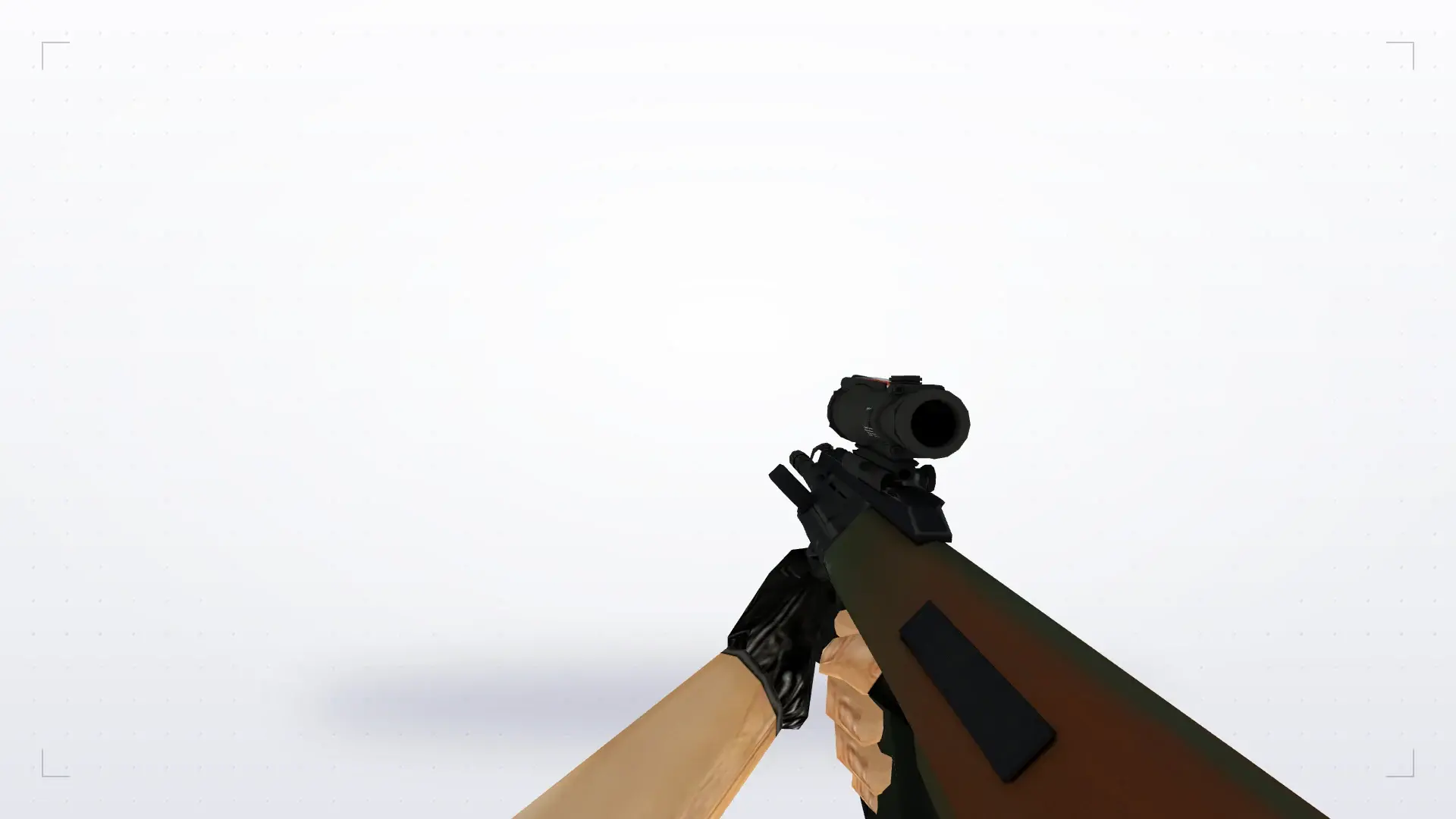 AUG Amber Fade — first person