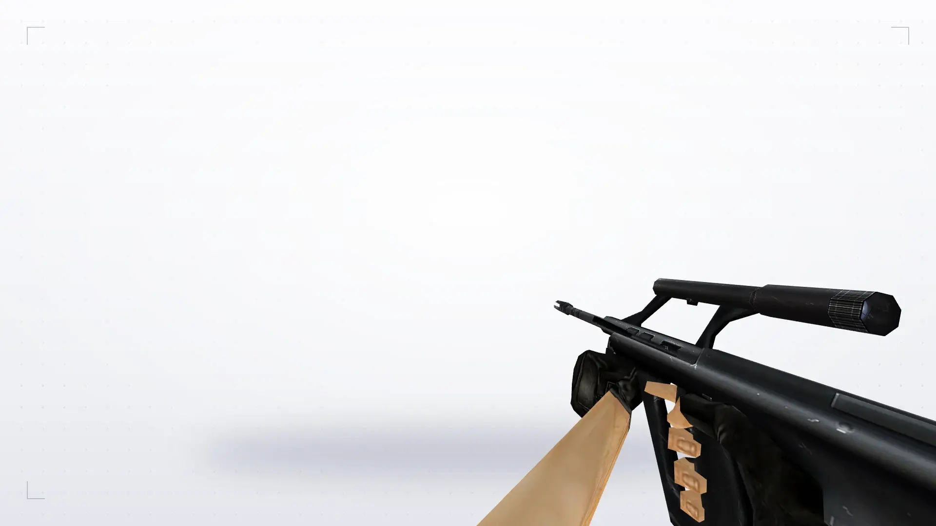 AUG Black Coal — first person